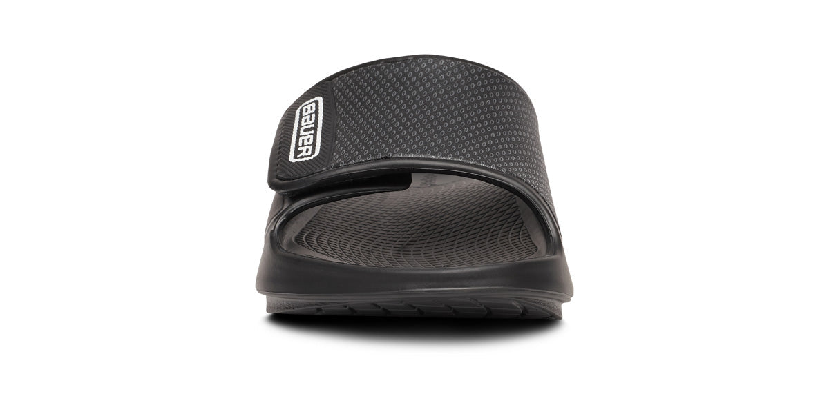 BAUER/OOFOS Men’s OOahh Sport Flex Sandal ?C Black