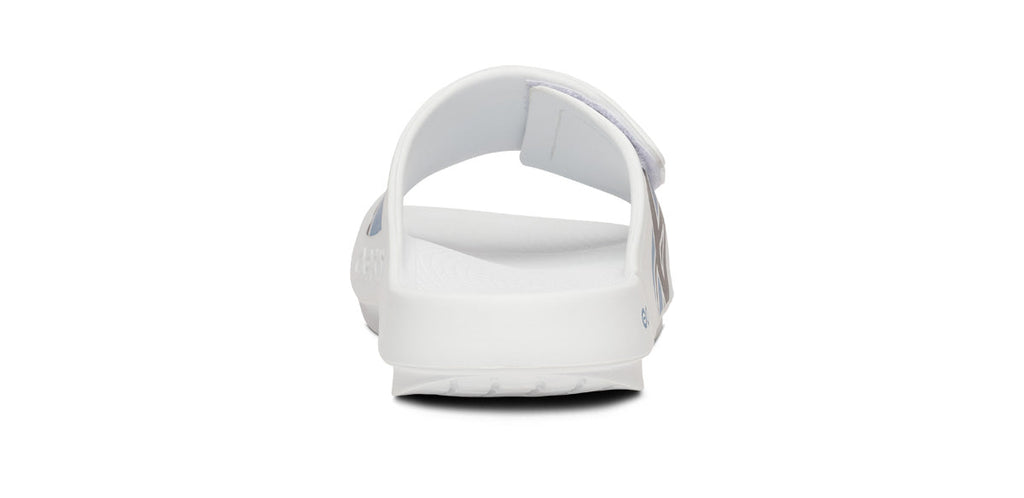 BAUER/OOFOS Men’s OOahh Sport Flex Sandal ?C White