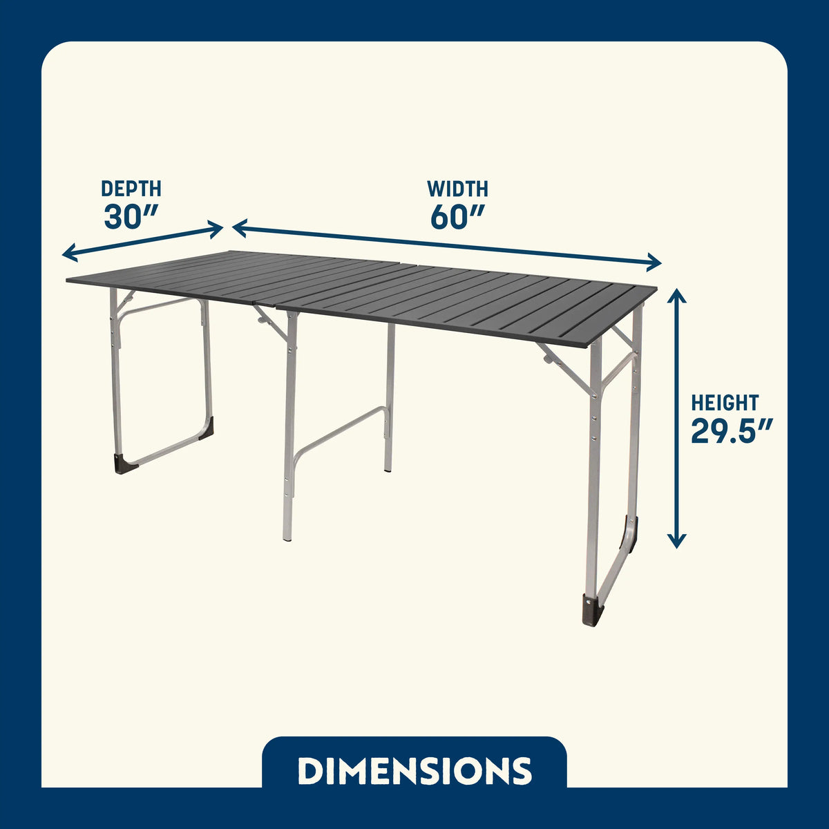 GCI Outdoor Slim-Fold Table XL™