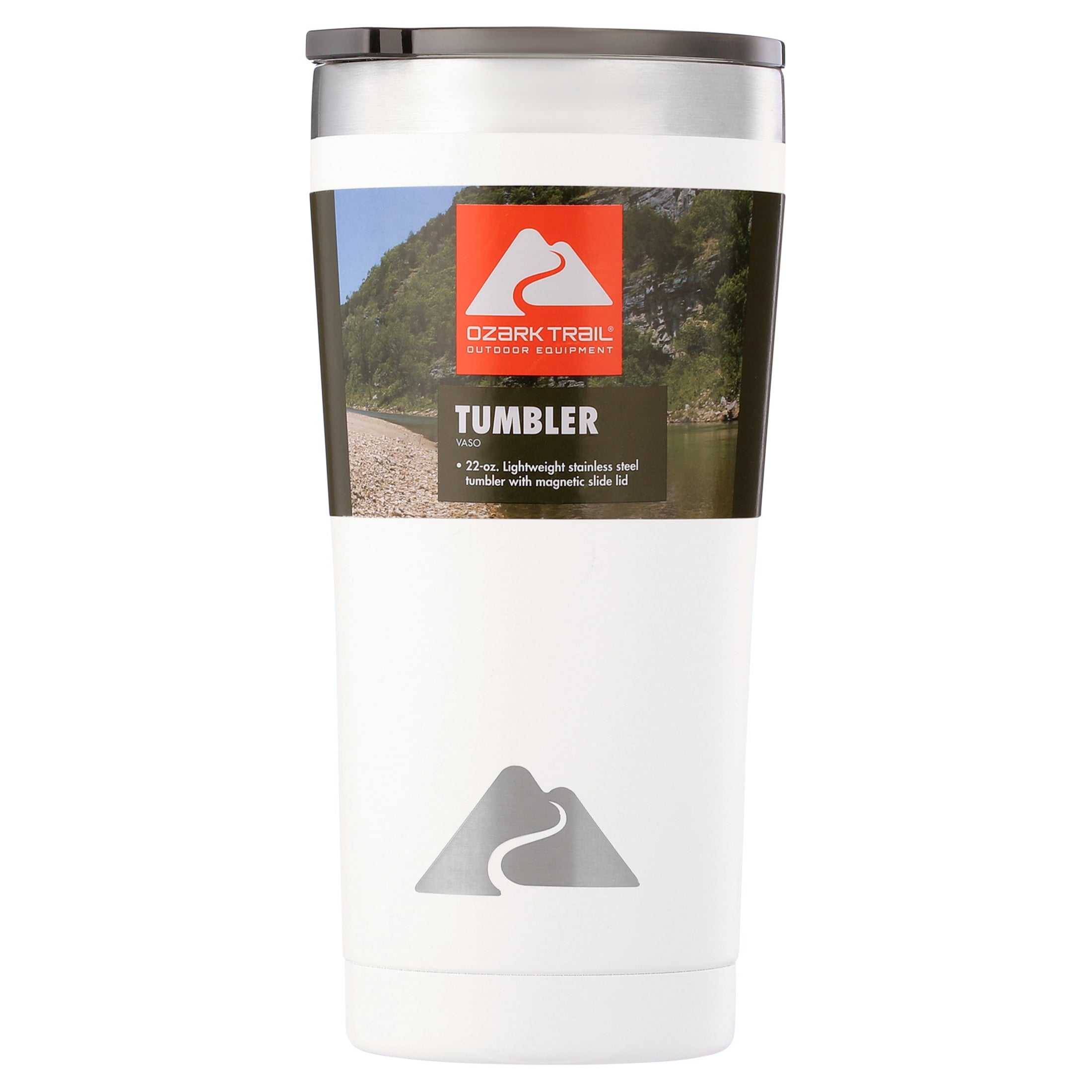 Ozark Trail 22 oz Stainless Steel Insulated Tumbler, Black