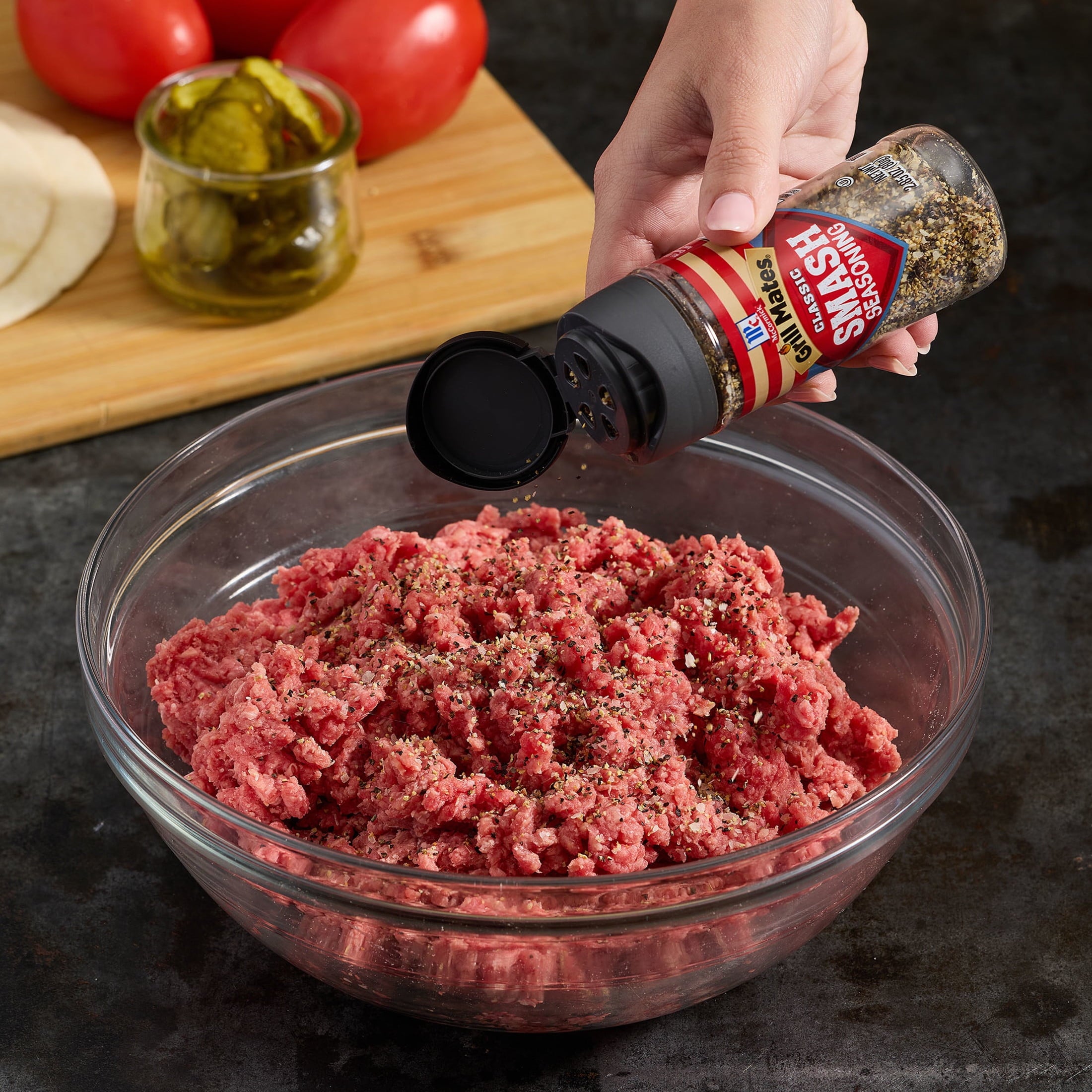 Seasoning, Smash Burger, 2.85 oz Bottle