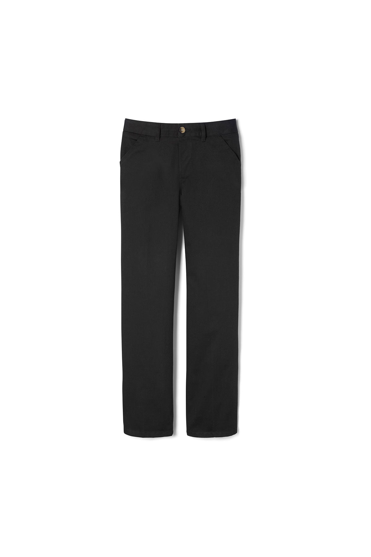 Girls’ Pull-On Straight Fit Stretch Twill Pant