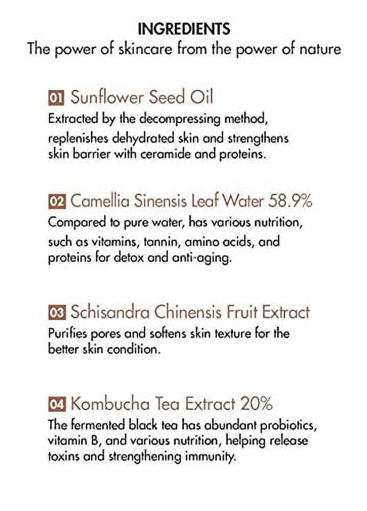 Dr. Ceuracle Vegan Kombucha Tea Essence, 5.07 fl oz (150 ml)