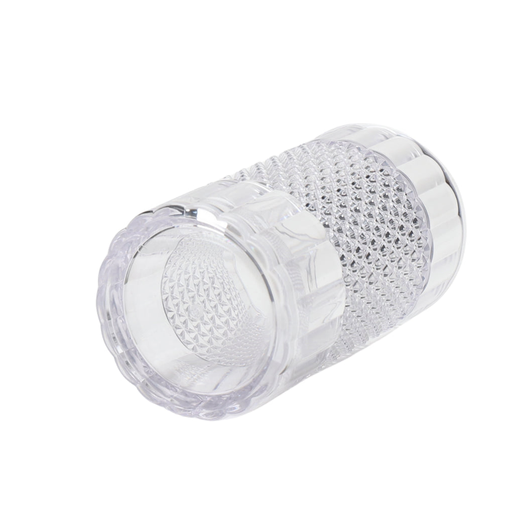 20 oz Clear Tall Acrylic Diamond Texture Tumbler