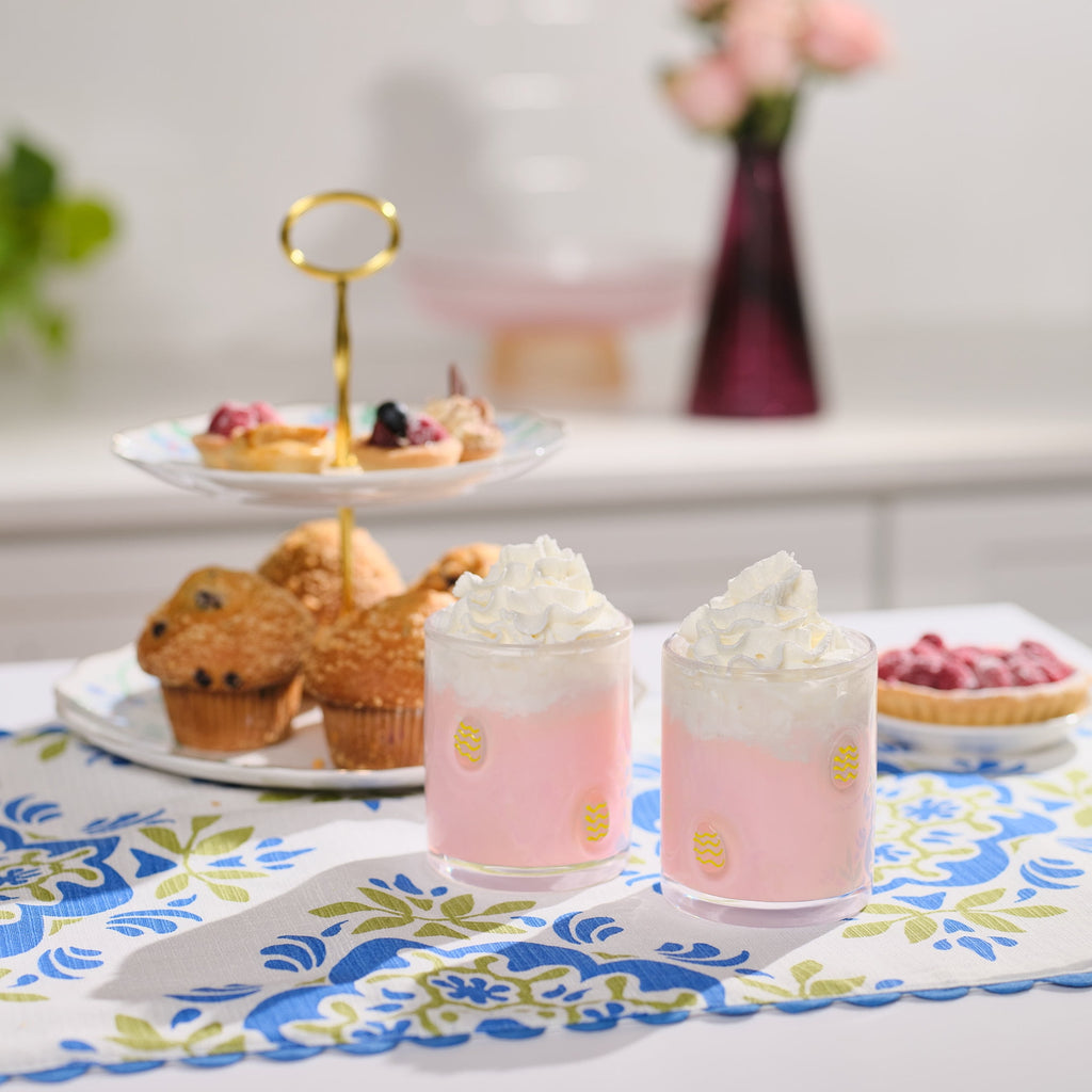 Thyme &amp; Table 12 fl oz Easter Bunny Charm Drinking Glasses, Set of 2