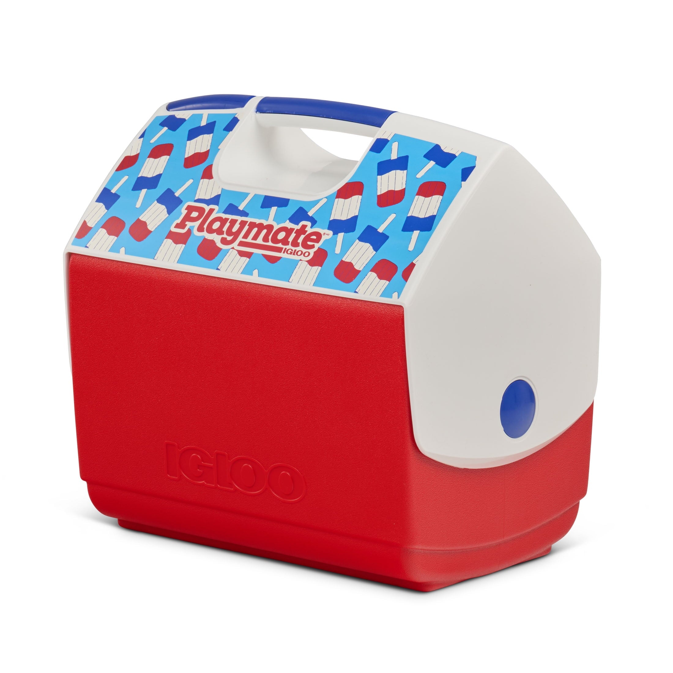 16 QT Playmate Elite Ice Chest Cooler,30 Can Capacity, Red
