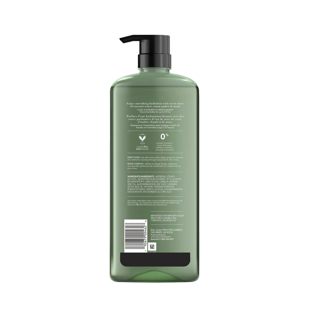 Smooth + Shine Hemp Sulfate Free Conditioner, 20.2 fl oz