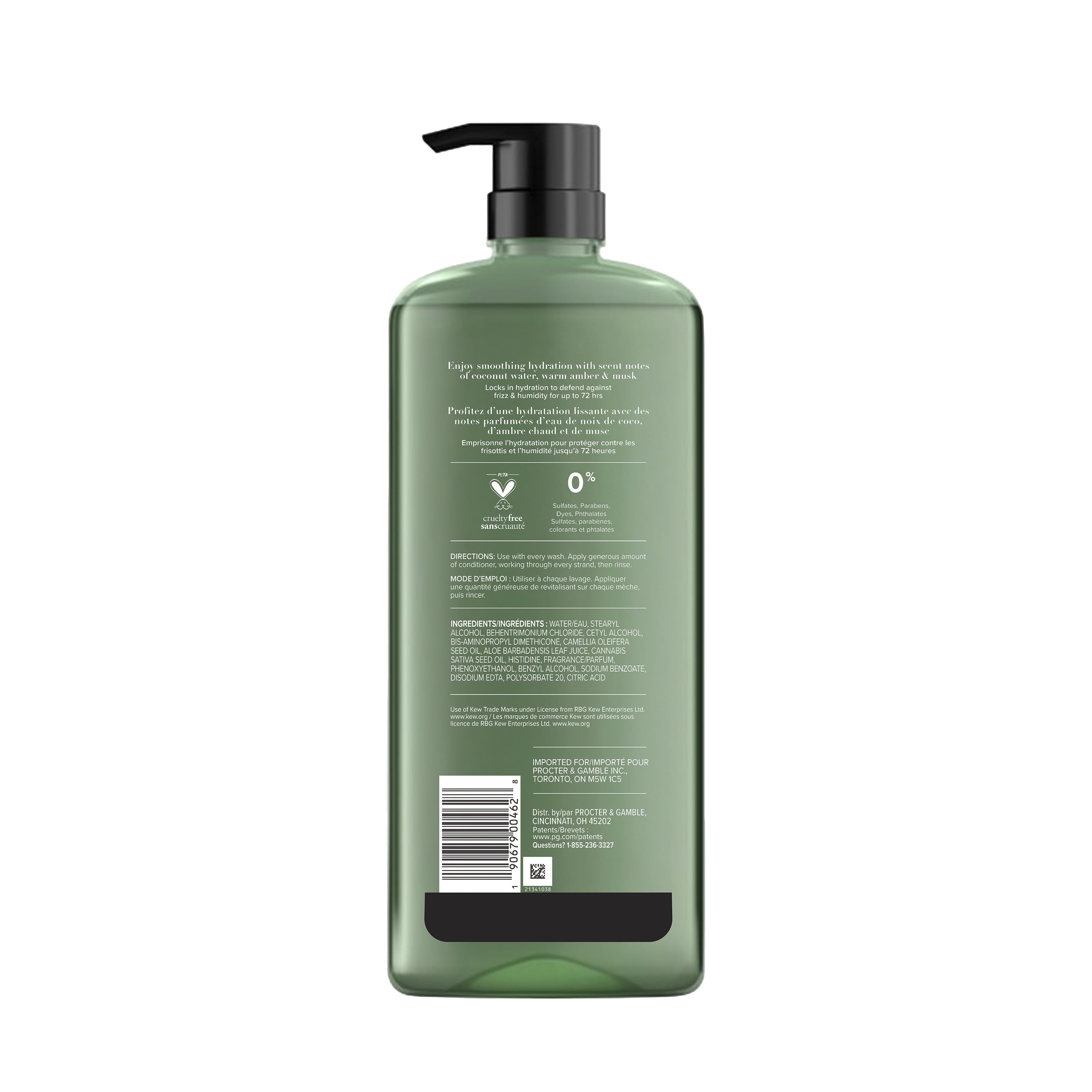 Smooth + Shine Hemp Sulfate Free Conditioner, 20.2 fl oz