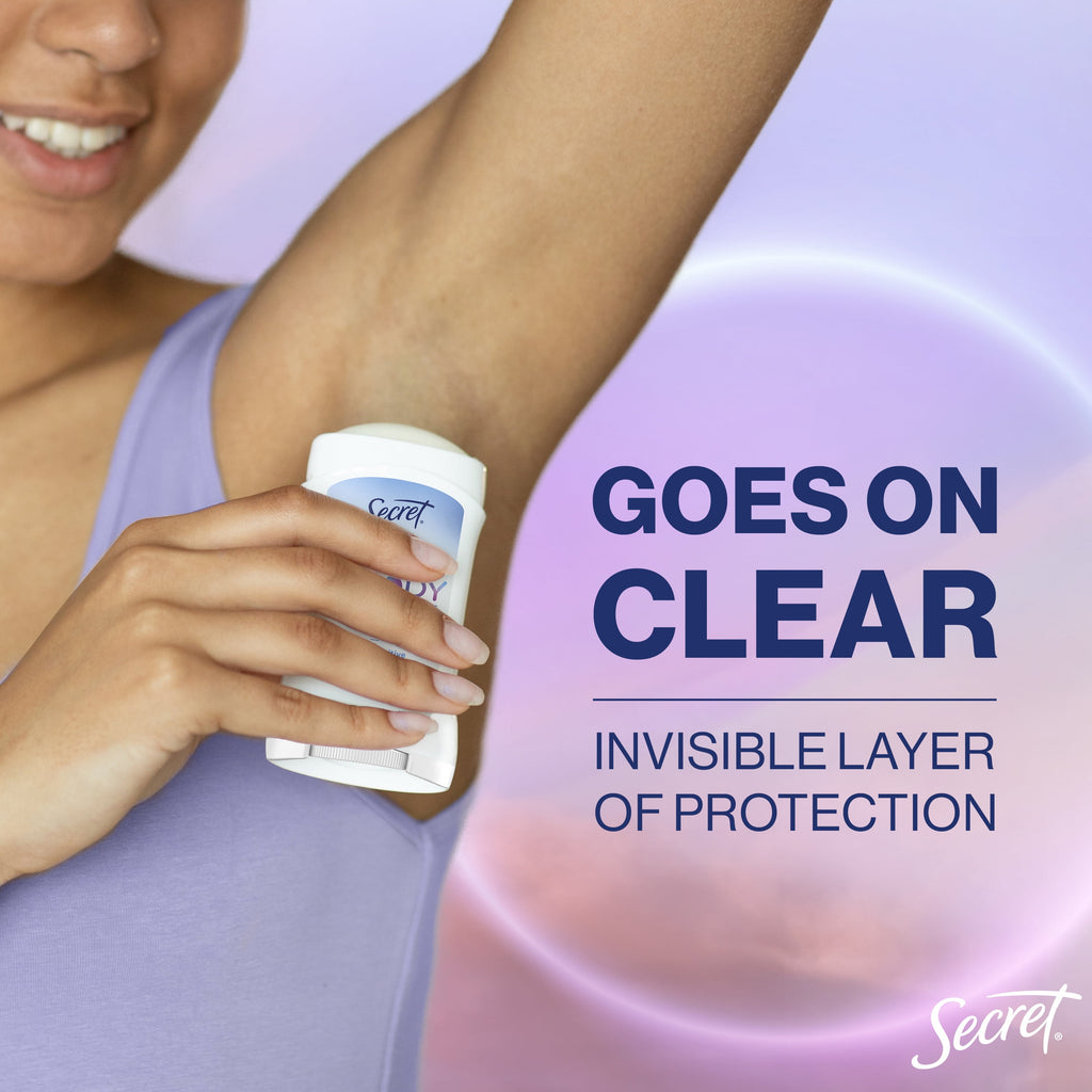 Whole Body Aluminum-Free Dry Feel Stick and Absorbs Sweat, Deodorant Stick for Women, Completely Clean Scent, 2.4oz