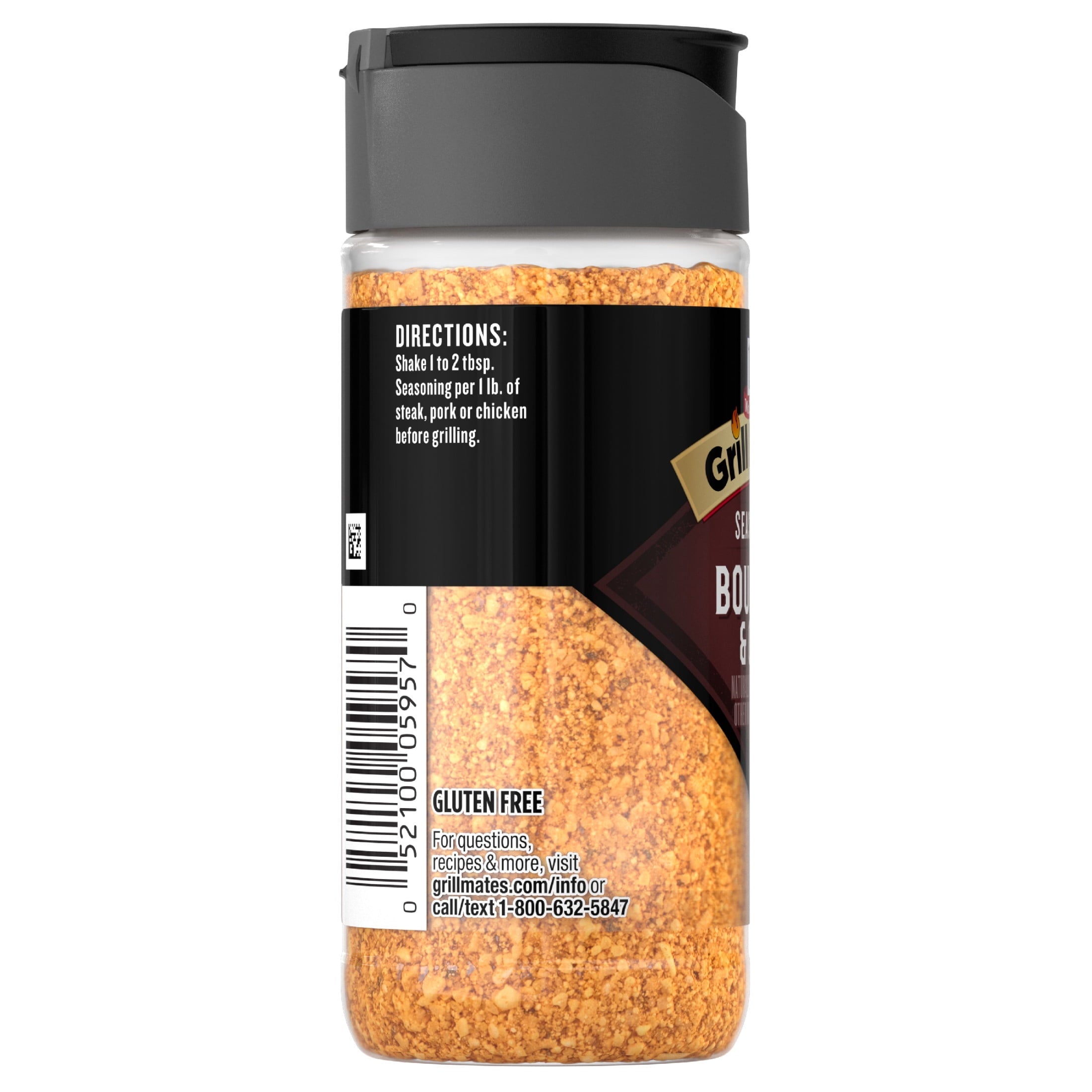 Bourbon &amp; Oak Seasoning, 3.37 oz Bottle
