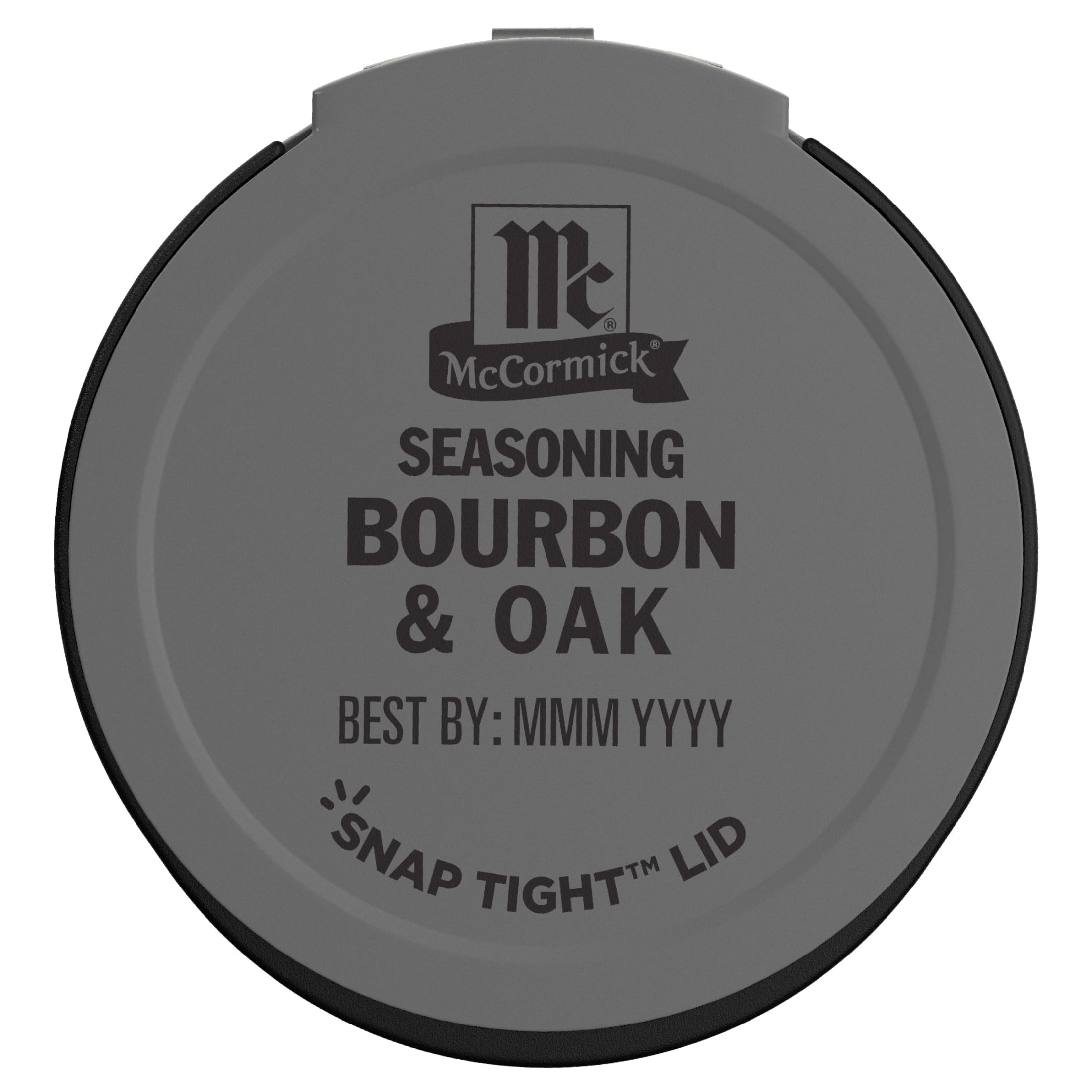 Bourbon &amp; Oak Seasoning, 3.37 oz Bottle
