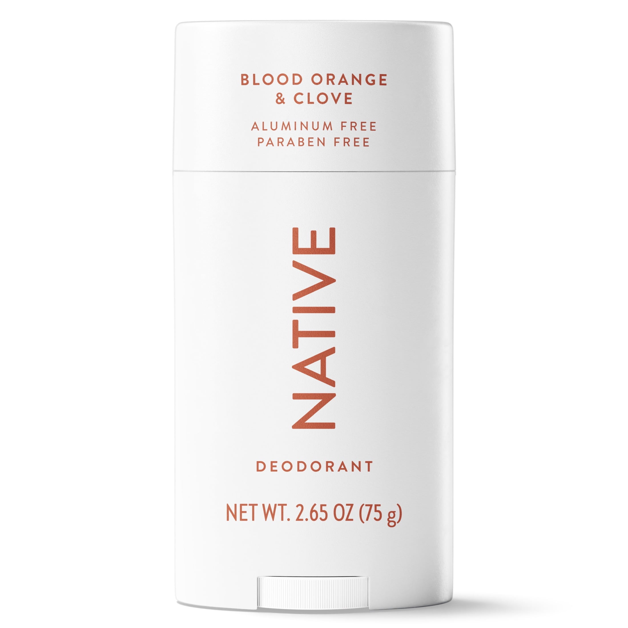 Aluminum Free Deodorant For Women, 72 Hour Solid Deodorant Stick, Blood Orange &amp; Clove, 2.65oz