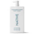 Body Wash, Cashmere &amp; Rain, Sulfate Free, Naturally Derived Ingredients, 24hr Freshness, for Women &amp; Men, 36 fl oz