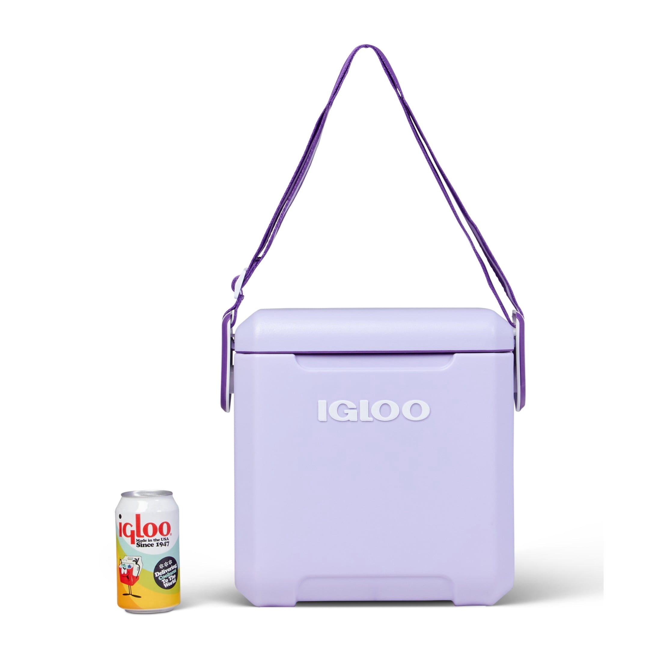 11 QT Tag-A-Long Hard Sided Cooler, Lilac Purple