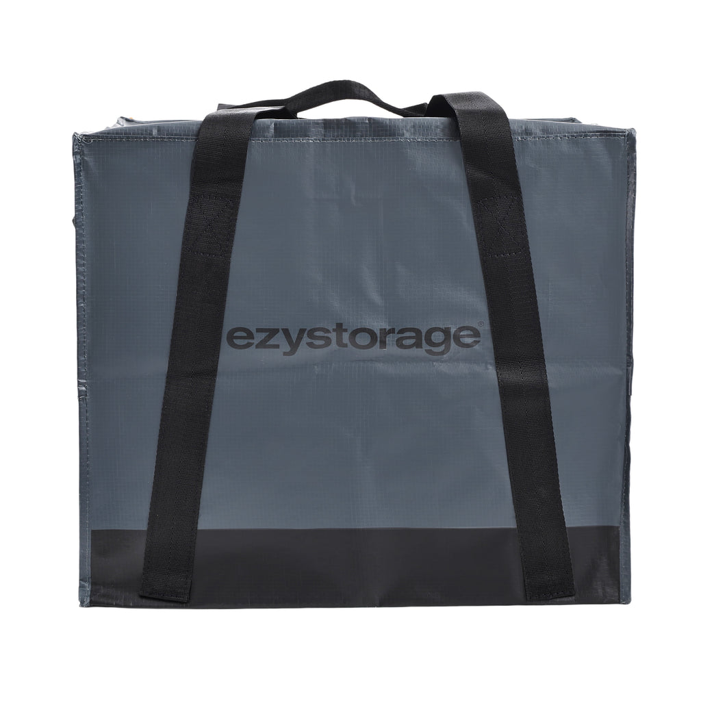 22.1 Gallon, Large, Heavy-Duty Collapsible Utility Storage Bag with Zipper and Reinforced Handles