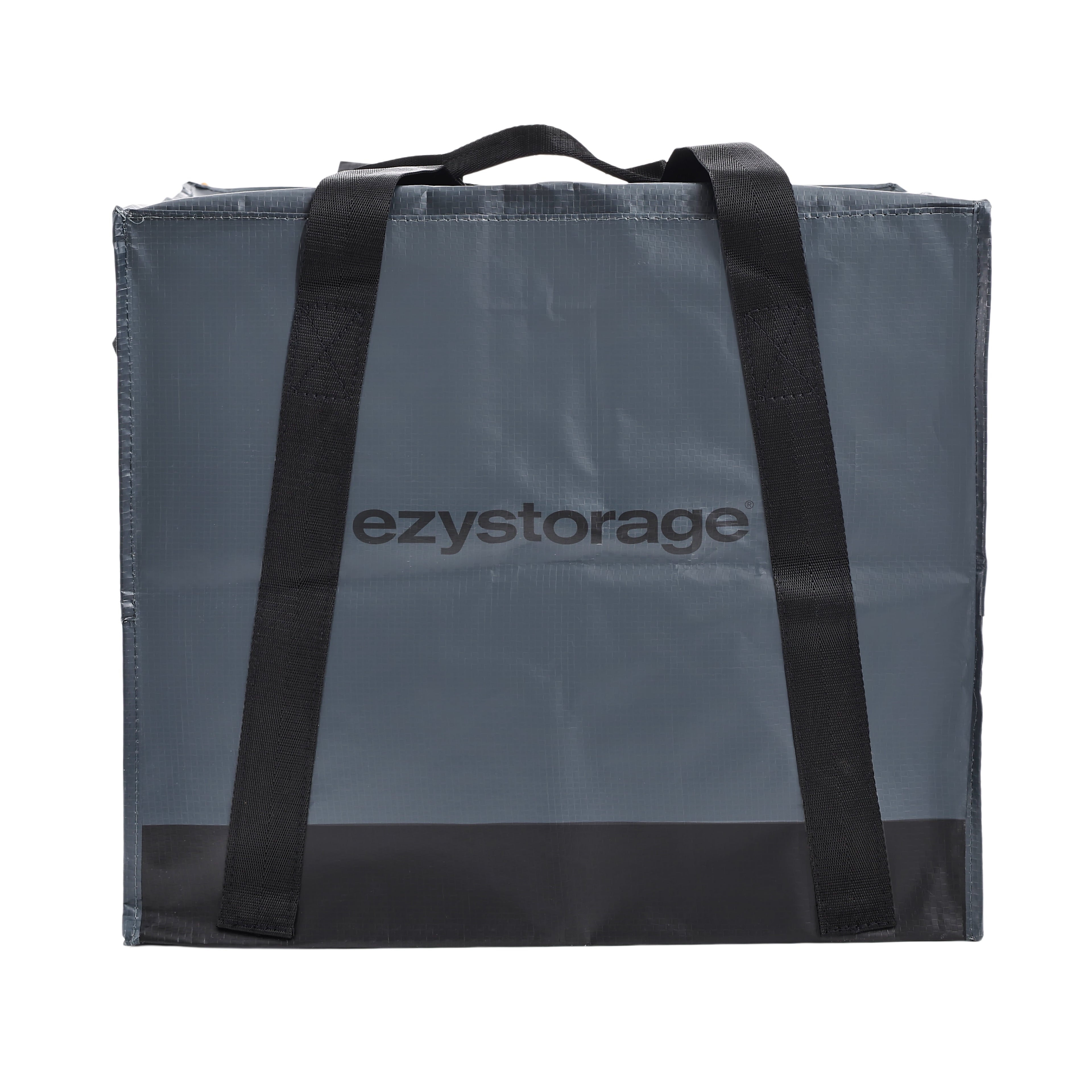 22.1 Gallon, Large, Heavy-Duty Collapsible Utility Storage Bag with Zipper and Reinforced Handles