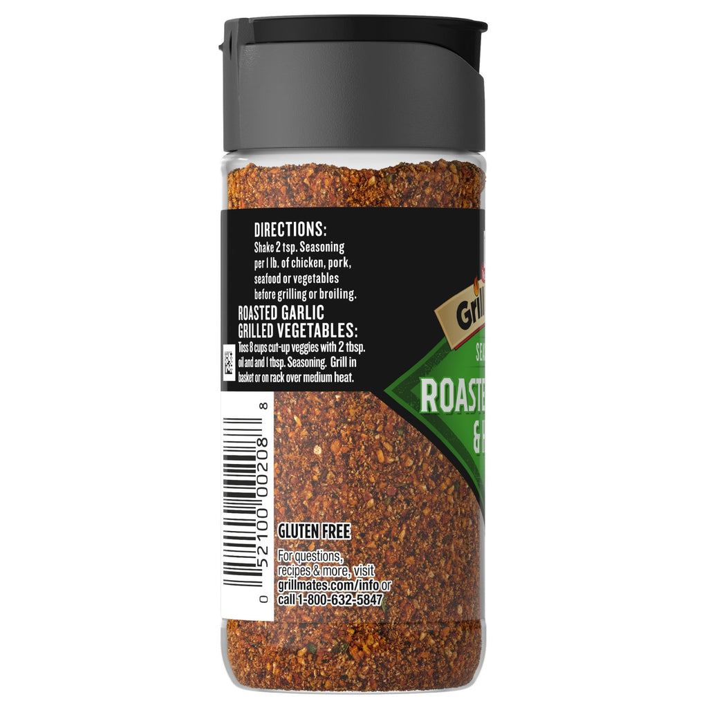 Roasted Garlic &amp; Herb Seasoning, 2.75 oz Bottle