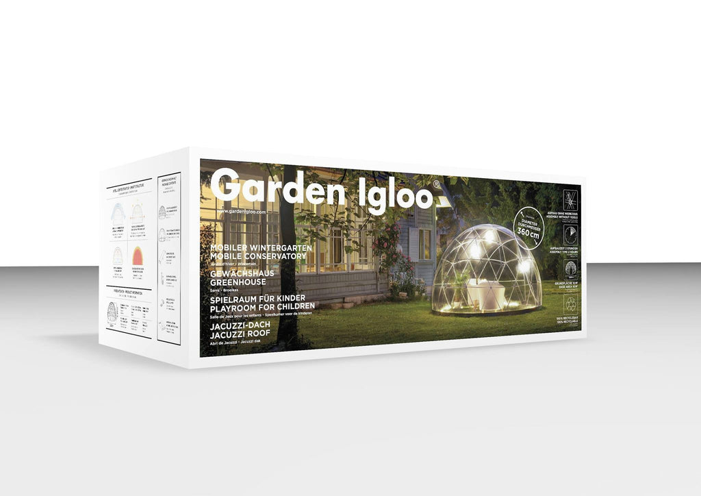 12' Walk-In Garden Dome