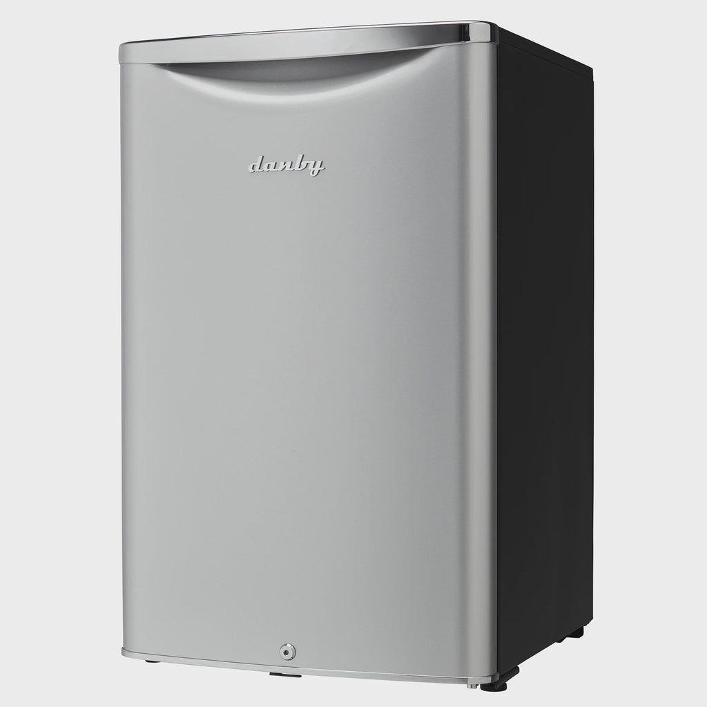 Danby 4.4 cu. ft. Retro Compact Fridge in Iridium Silver (DAR044A6DDB)
