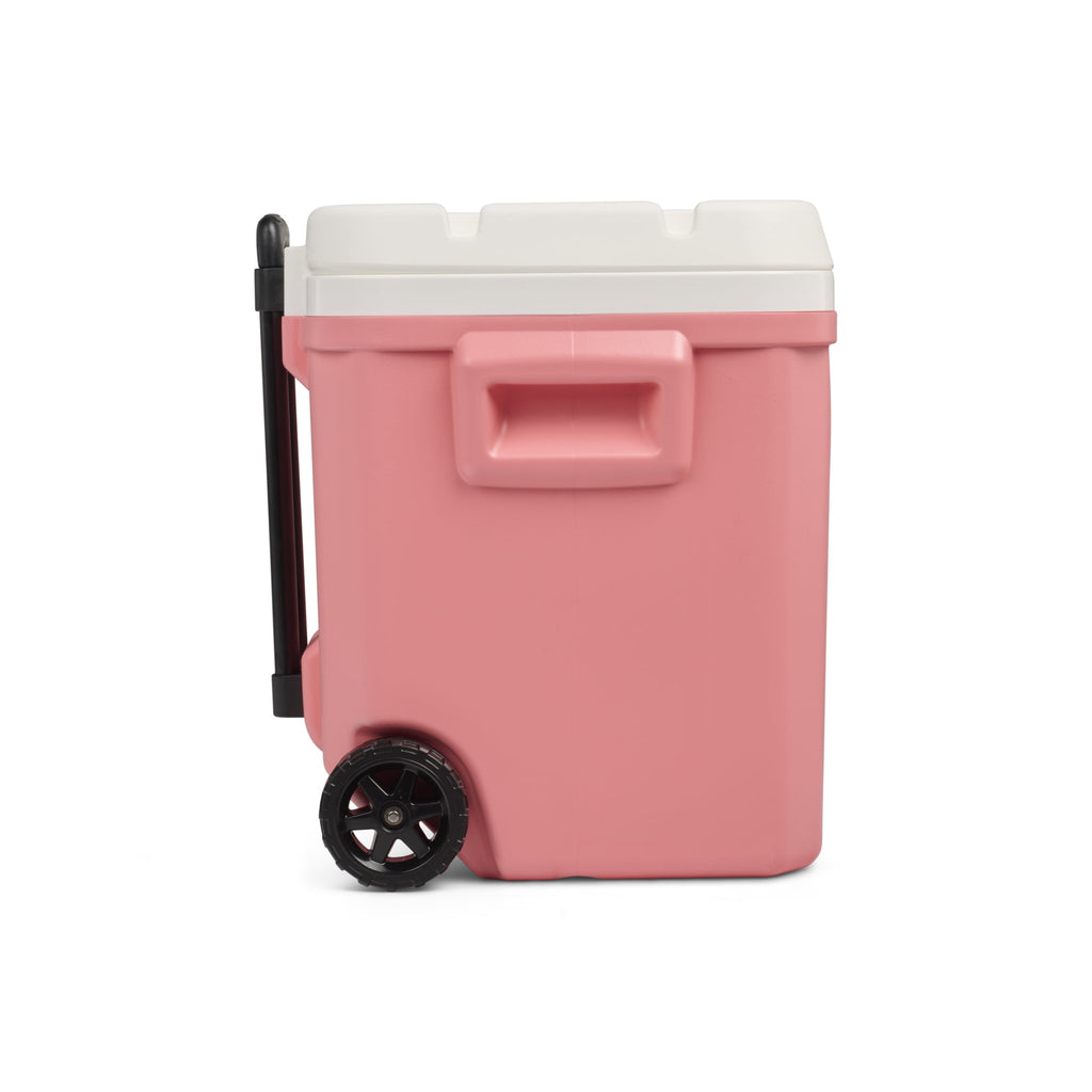60 QT Laguna Ice Chest Cooler with Wheels, Blue