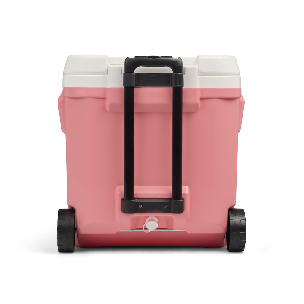60 QT Laguna Ice Chest Cooler with Wheels, Blue