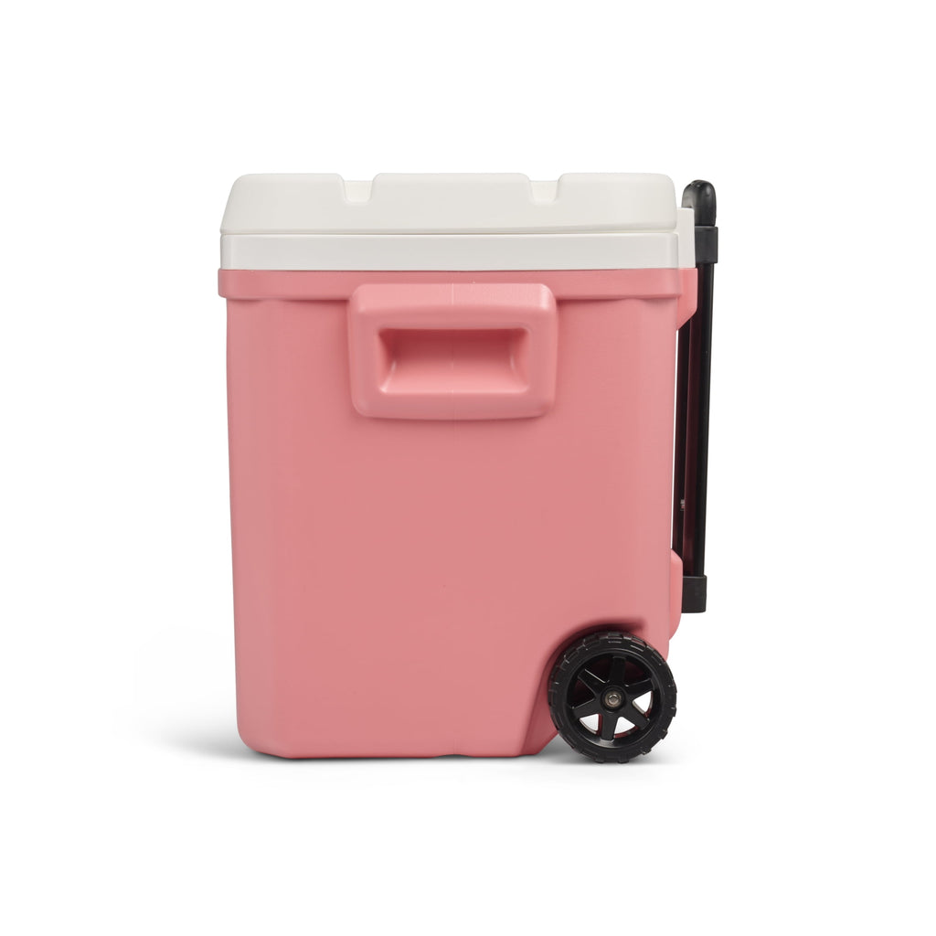 60 QT Laguna Ice Chest Cooler with Wheels, Blue
