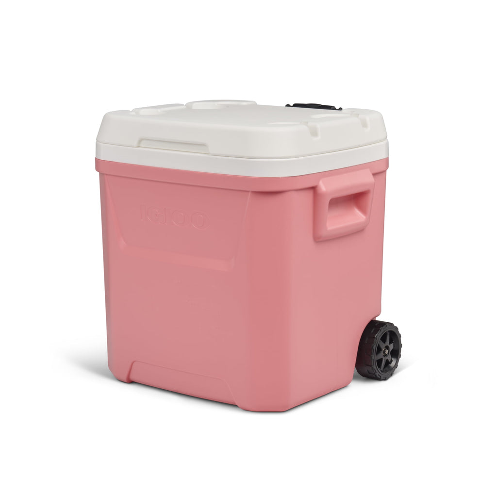 60 QT Laguna Ice Chest Cooler with Wheels, Blue