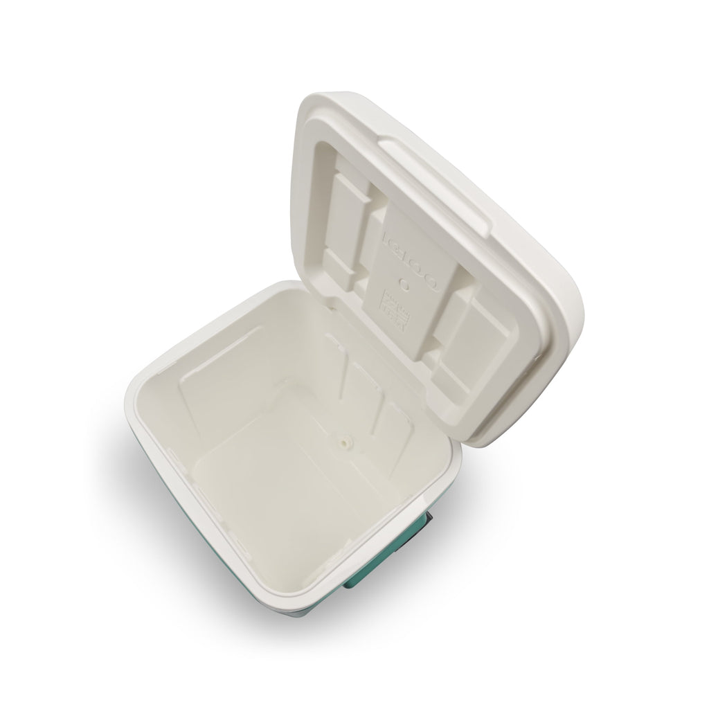 60 QT Laguna Ice Chest Cooler with Wheels, Blue
