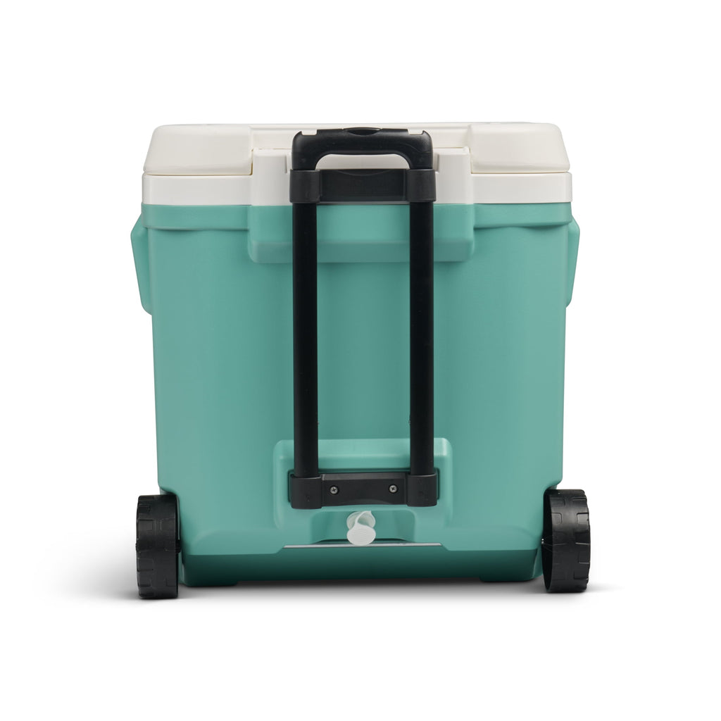 60 QT Laguna Ice Chest Cooler with Wheels, Blue