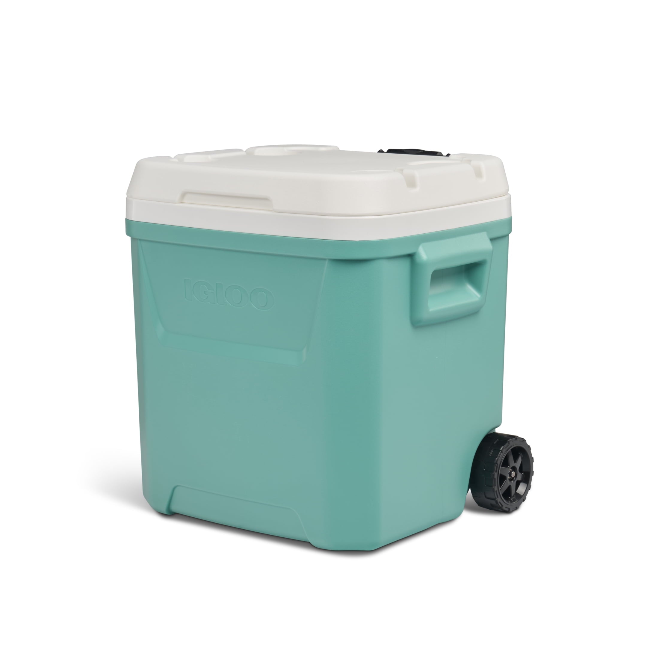60 QT Laguna Ice Chest Cooler with Wheels, Blue