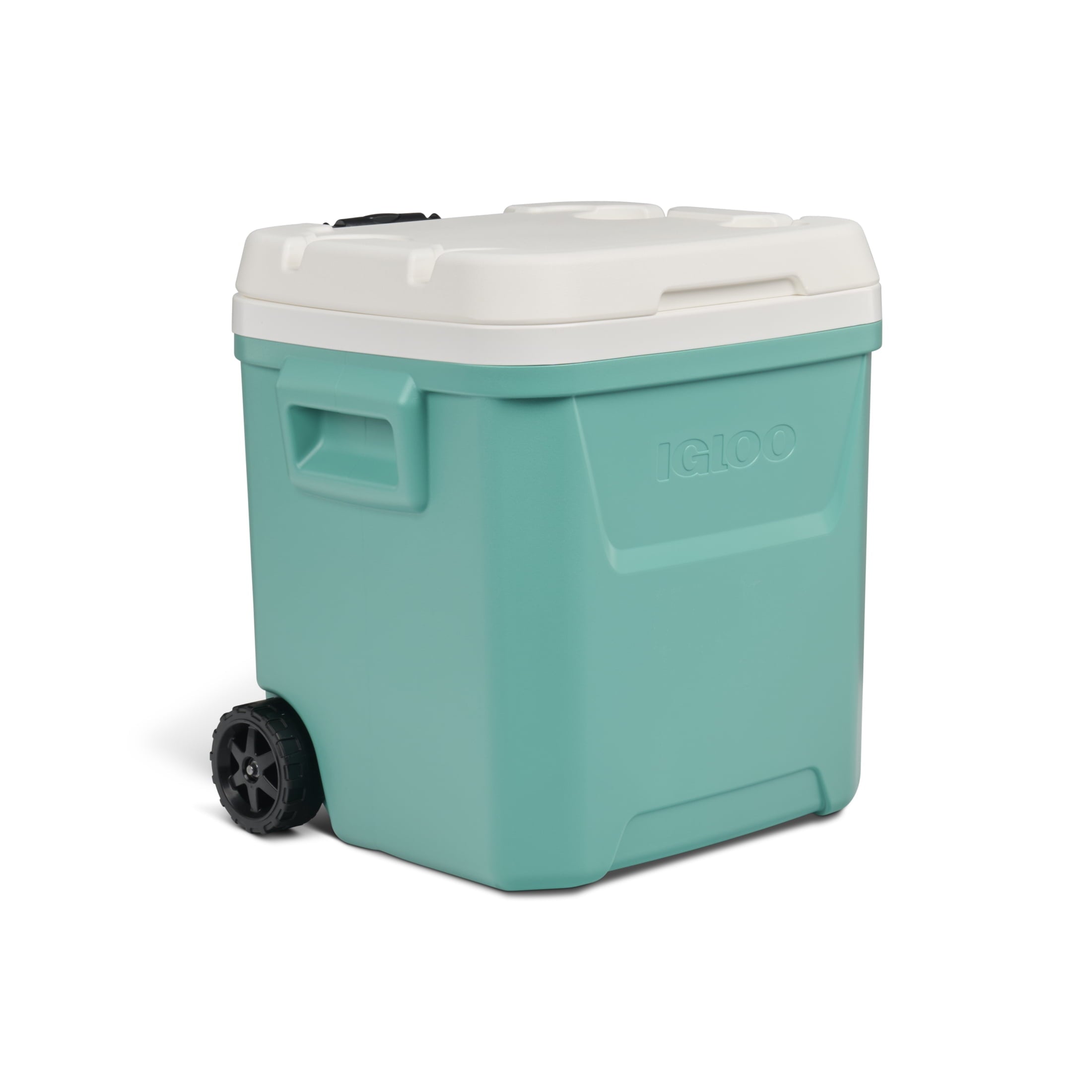 60 QT Laguna Ice Chest Cooler with Wheels, Blue