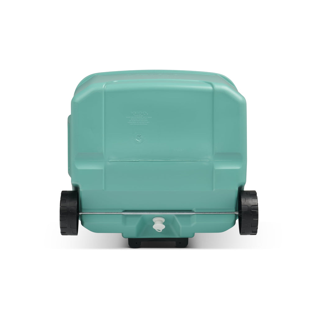 60 QT Laguna Ice Chest Cooler with Wheels, Blue
