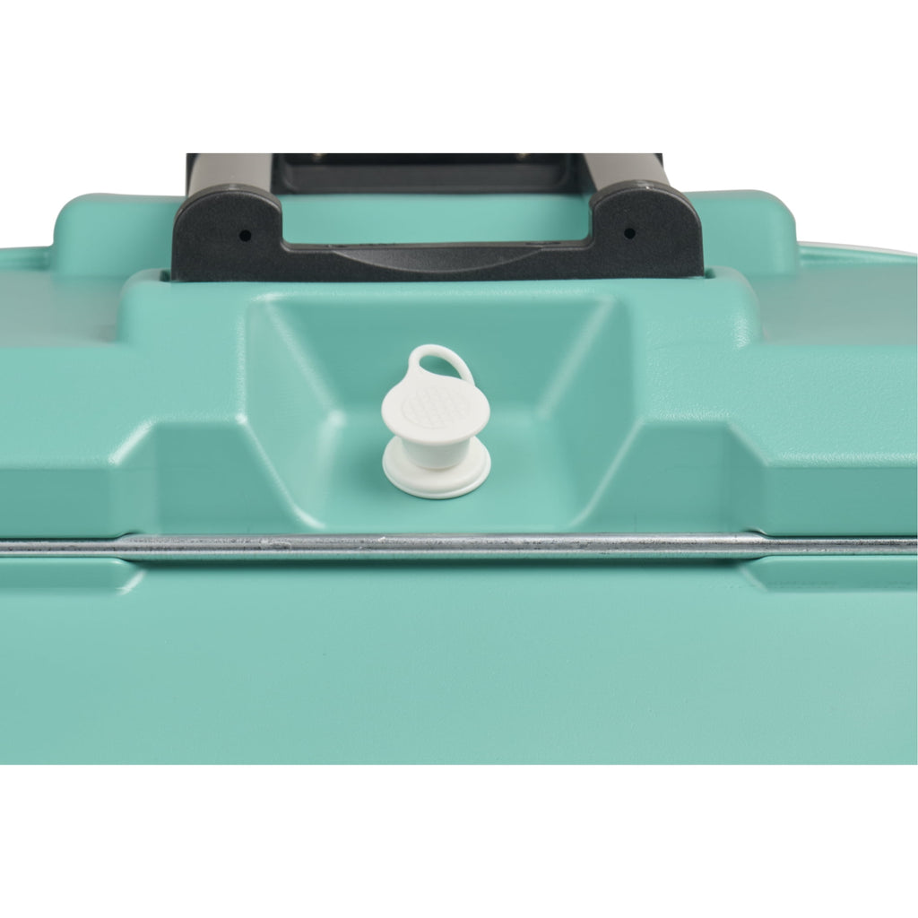 60 QT Laguna Ice Chest Cooler with Wheels, Blue