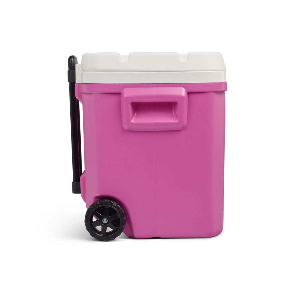 60 QT Laguna Ice Chest Cooler with Wheels, Blue