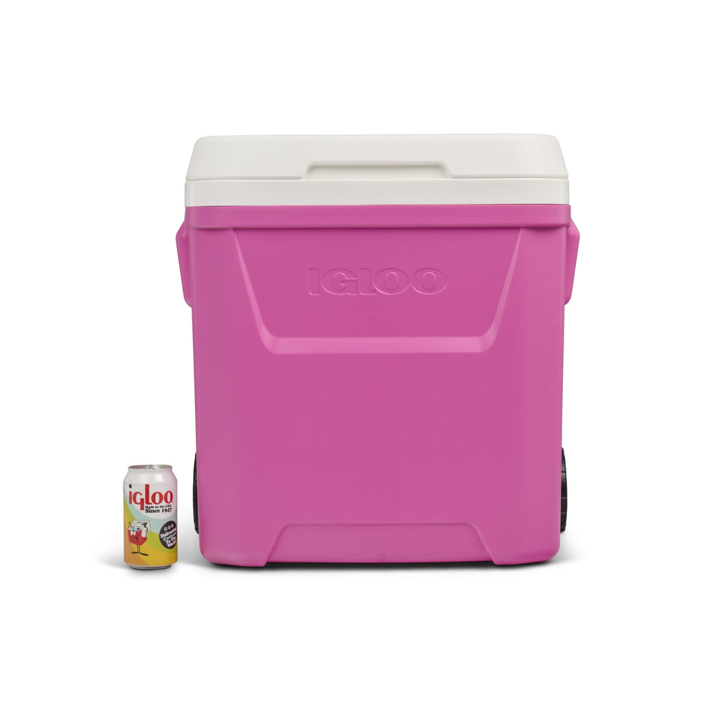 60 QT Laguna Ice Chest Cooler with Wheels, Blue