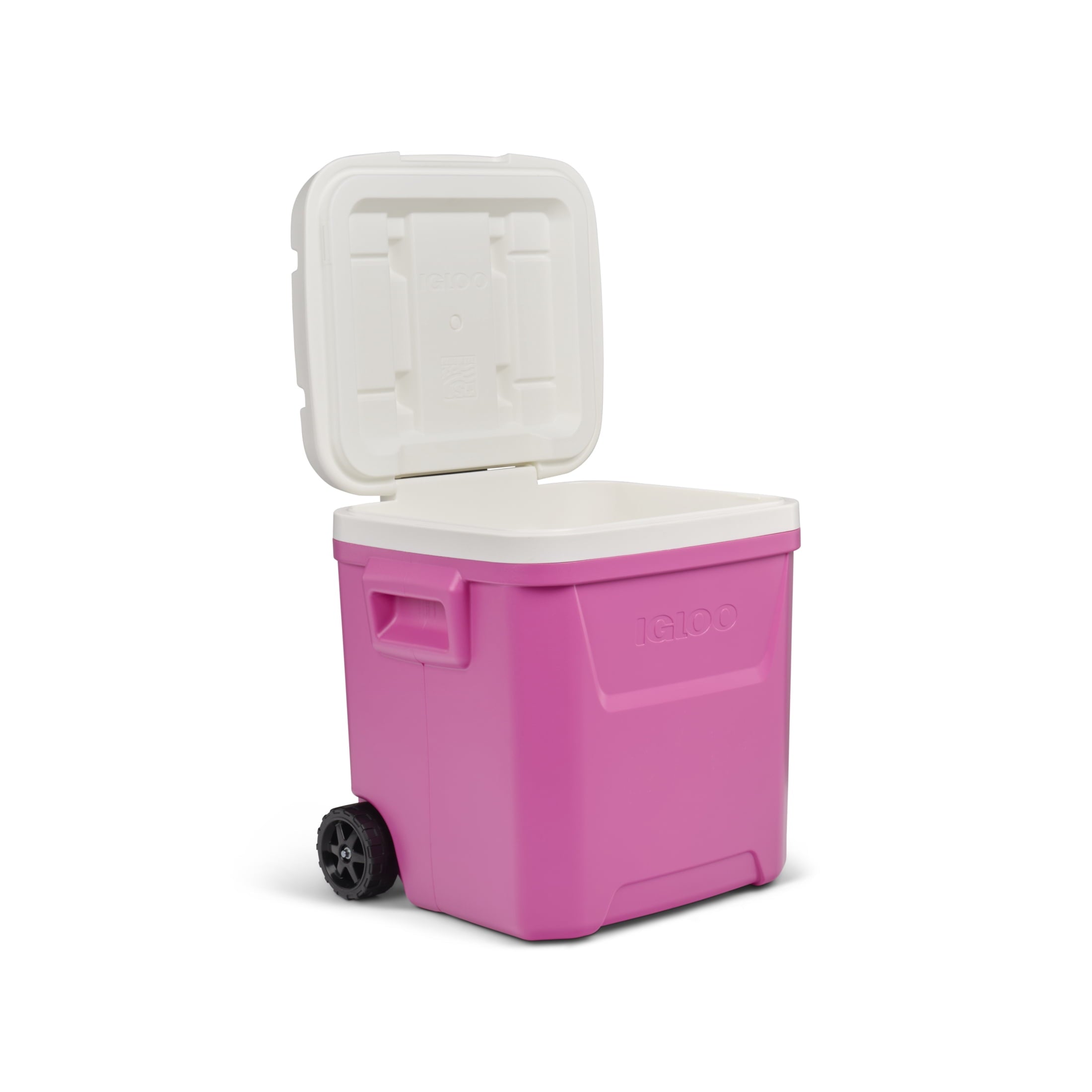 60 QT Laguna Ice Chest Cooler with Wheels, Blue
