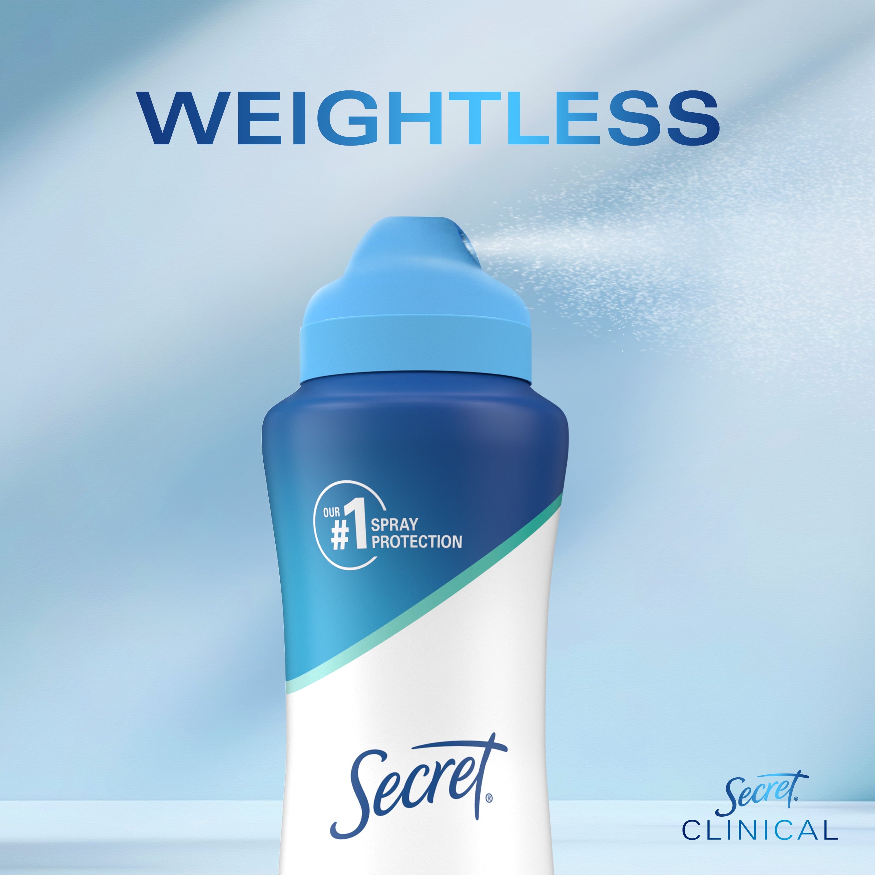 Clinical Strength Dry Spray Antiperspirant &amp; Deodorant for Women, Light &amp; Fresh Scent, 3.8oz
