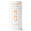 Aluminum Free Deodorant For Women, 72 Hour Solid Deodorant Stick, Toasted Vanilla &amp; Honey, 2.65oz
