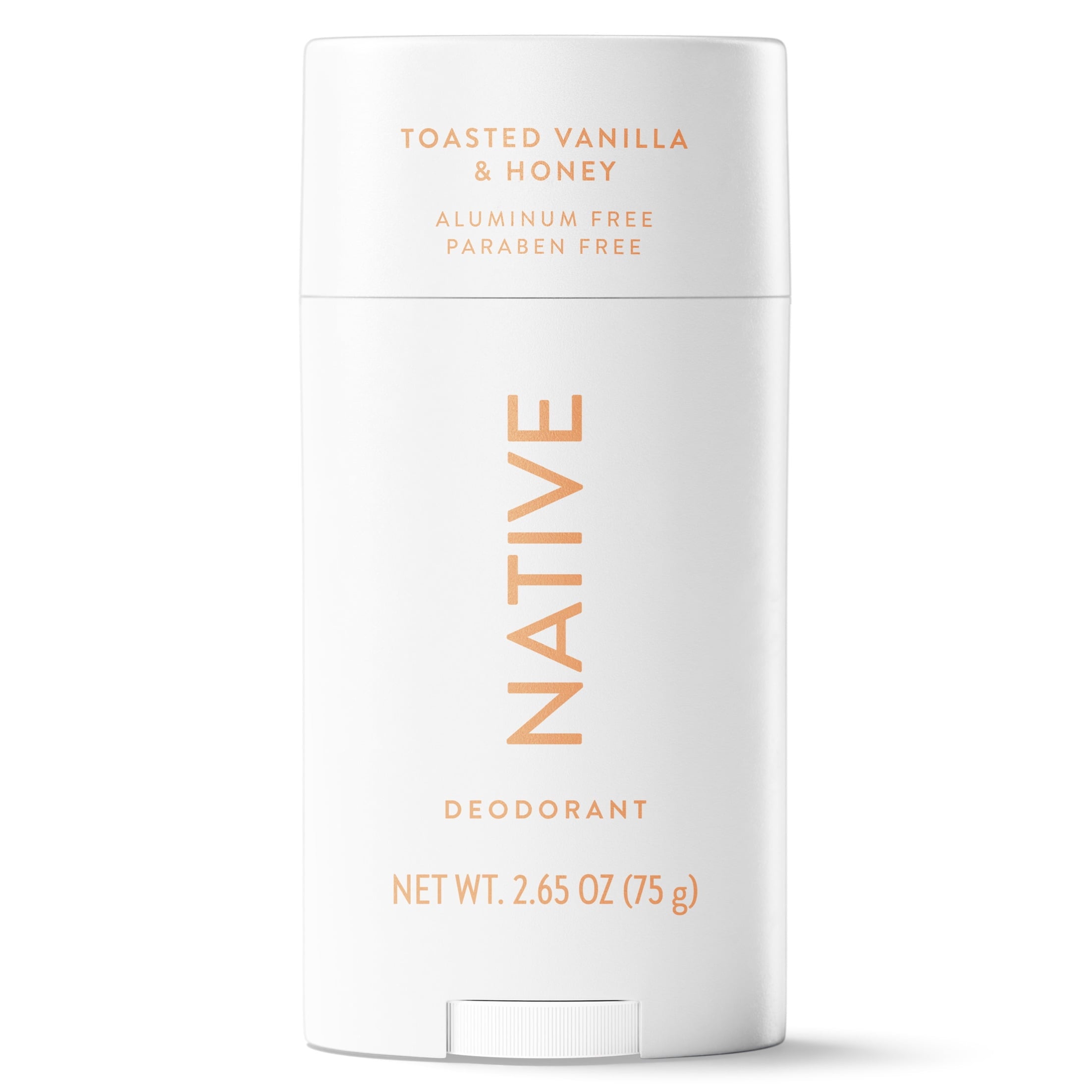 Aluminum Free Deodorant For Women, 72 Hour Solid Deodorant Stick, Toasted Vanilla &amp; Honey, 2.65oz