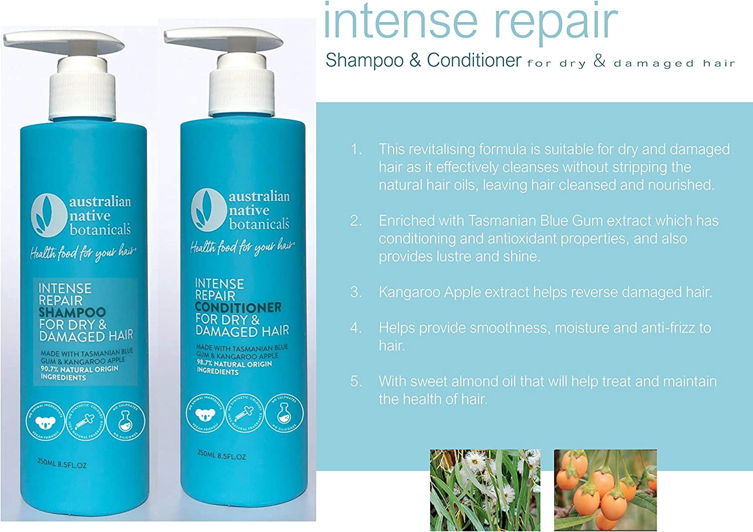 Intense Repair Conditioner 2 x 250ml