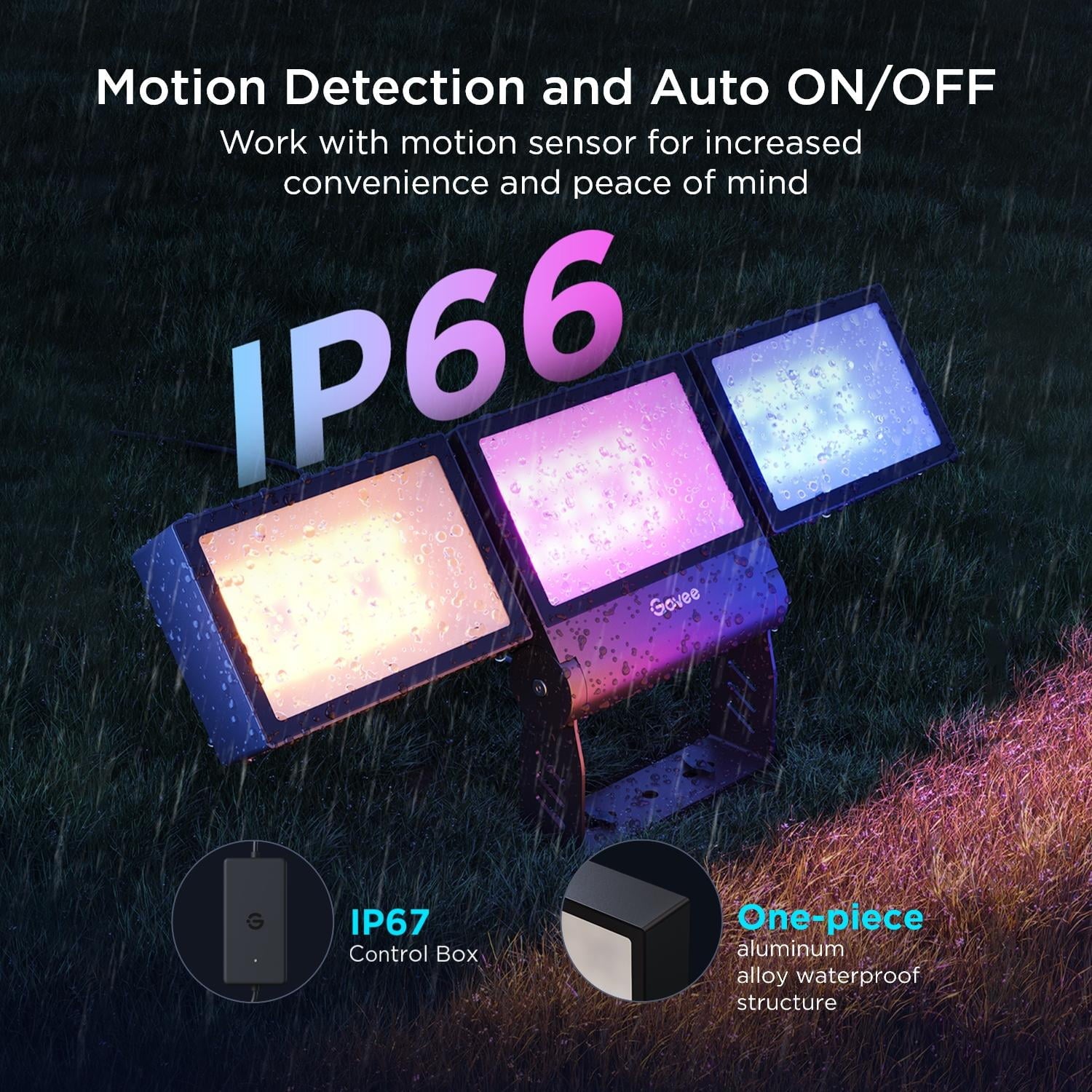 Outdoor Triad Flood Lights