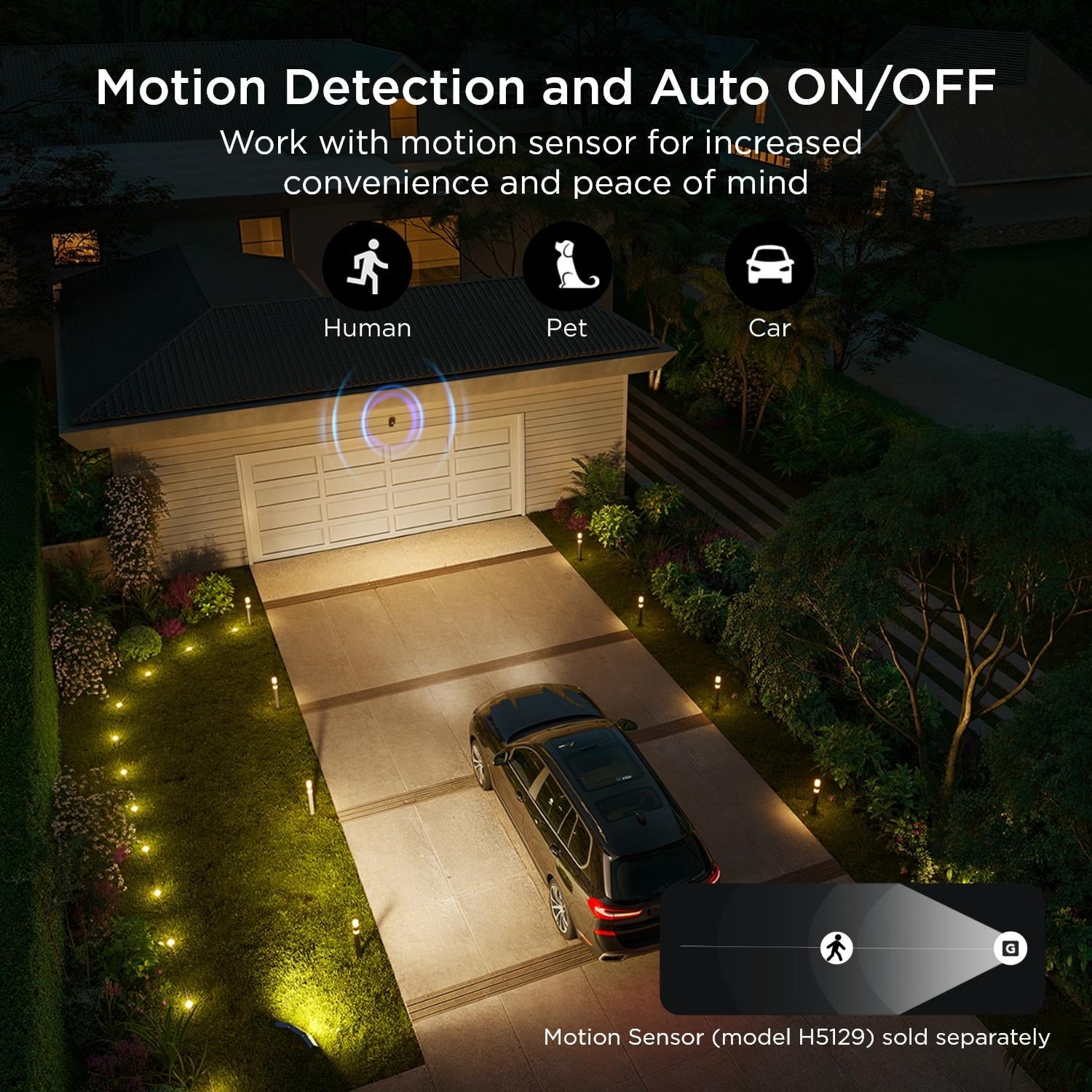 Outdoor Triad Flood Lights