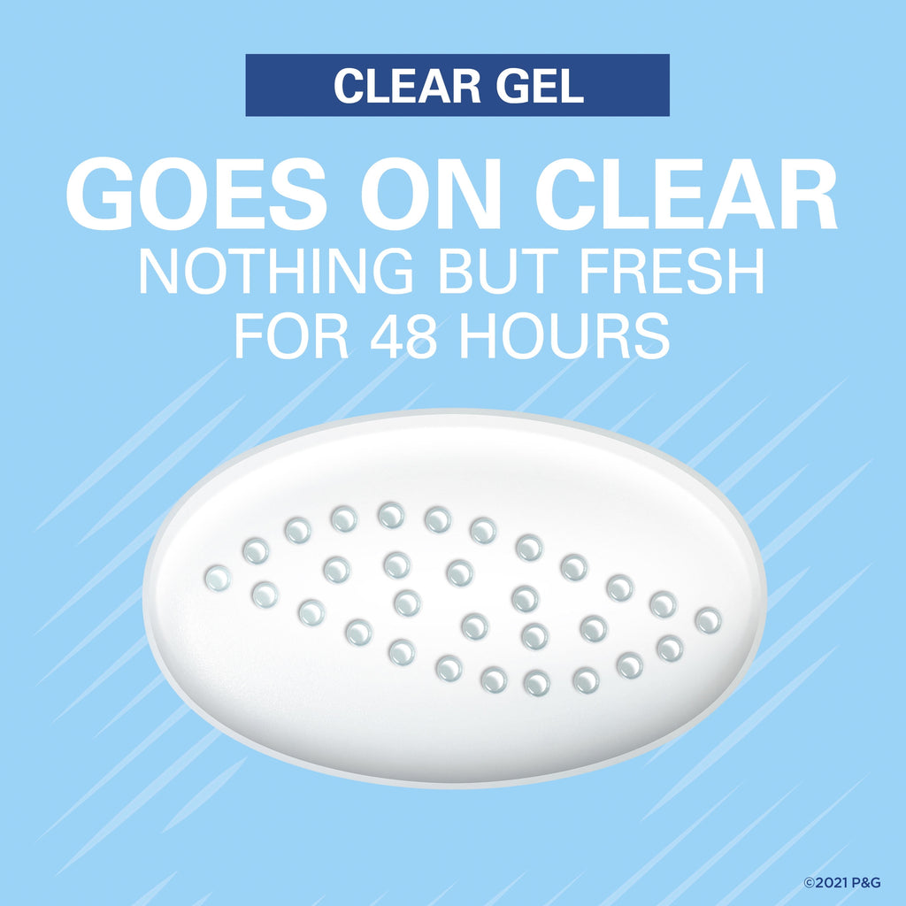 Outlast Clear Gel Antiperspirant Deodorant for Women, Protecting Powder 2.6 Oz