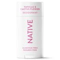 Aluminum Free Deodorant For Women, 72 Hour Solid Deodorant Stick, Vanilla &amp; Cactus Flower, 2.65oz