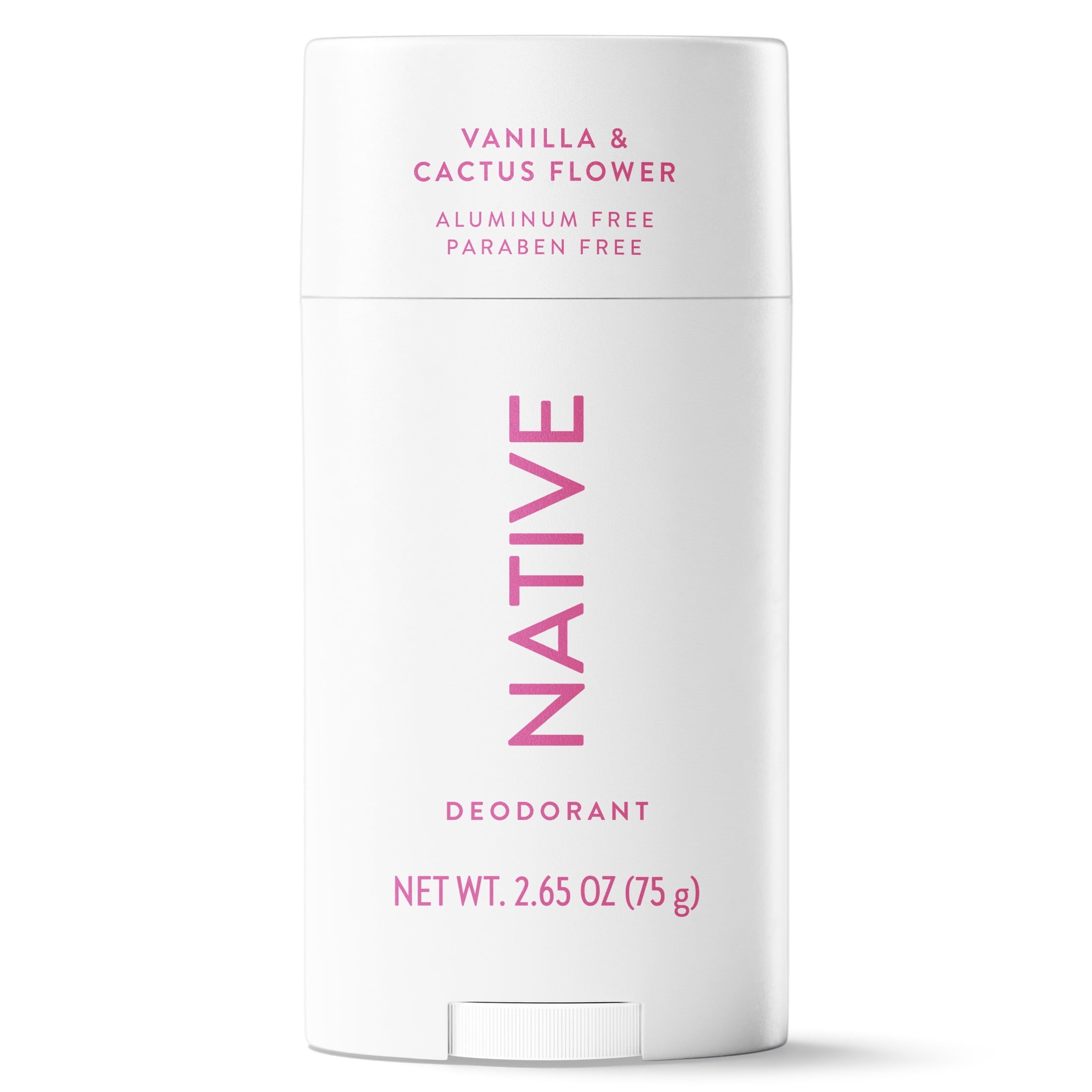 Aluminum Free Deodorant For Women, 72 Hour Solid Deodorant Stick, Vanilla &amp; Cactus Flower, 2.65oz