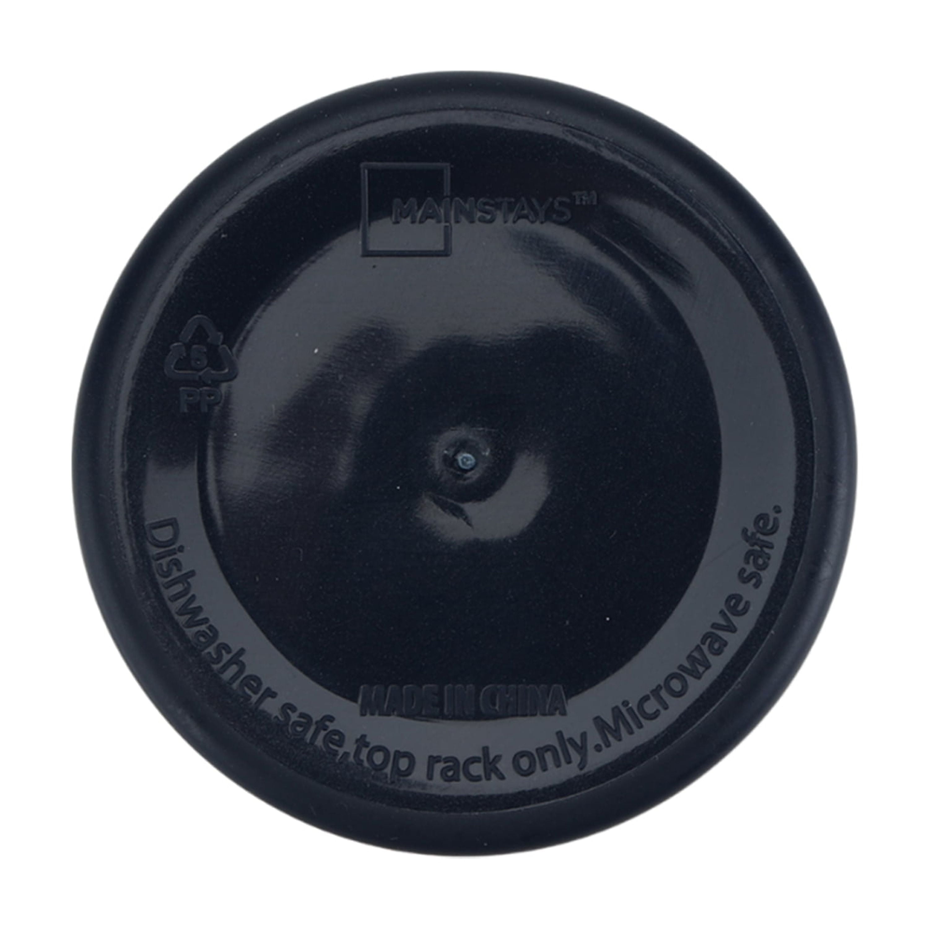 - Dark Blue Round Plastic Tumbler, 26-Ounce