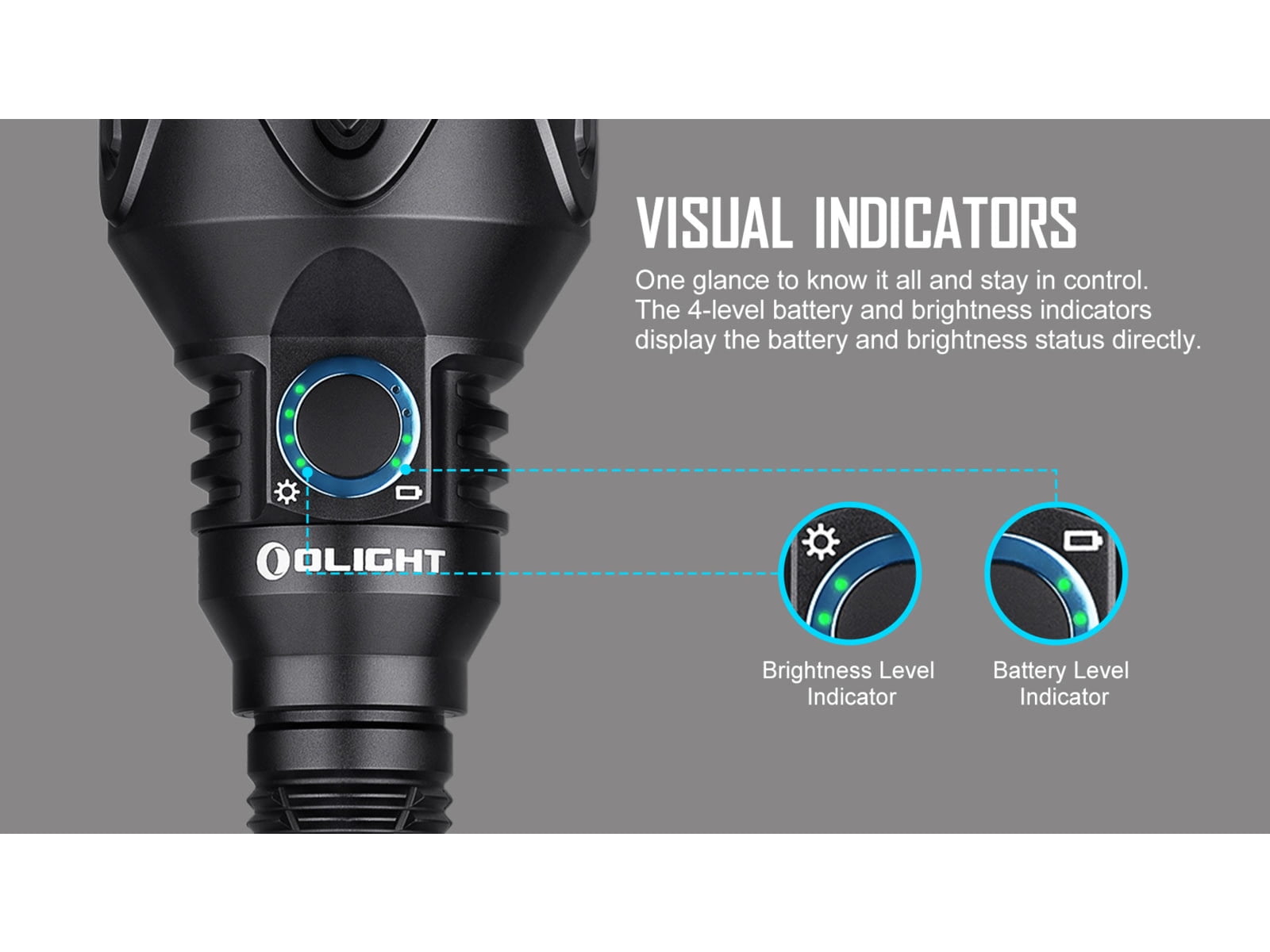 Javelot Pro 2 Long Throw 2500 Lumens LED Rechargeable Flashlight, Black