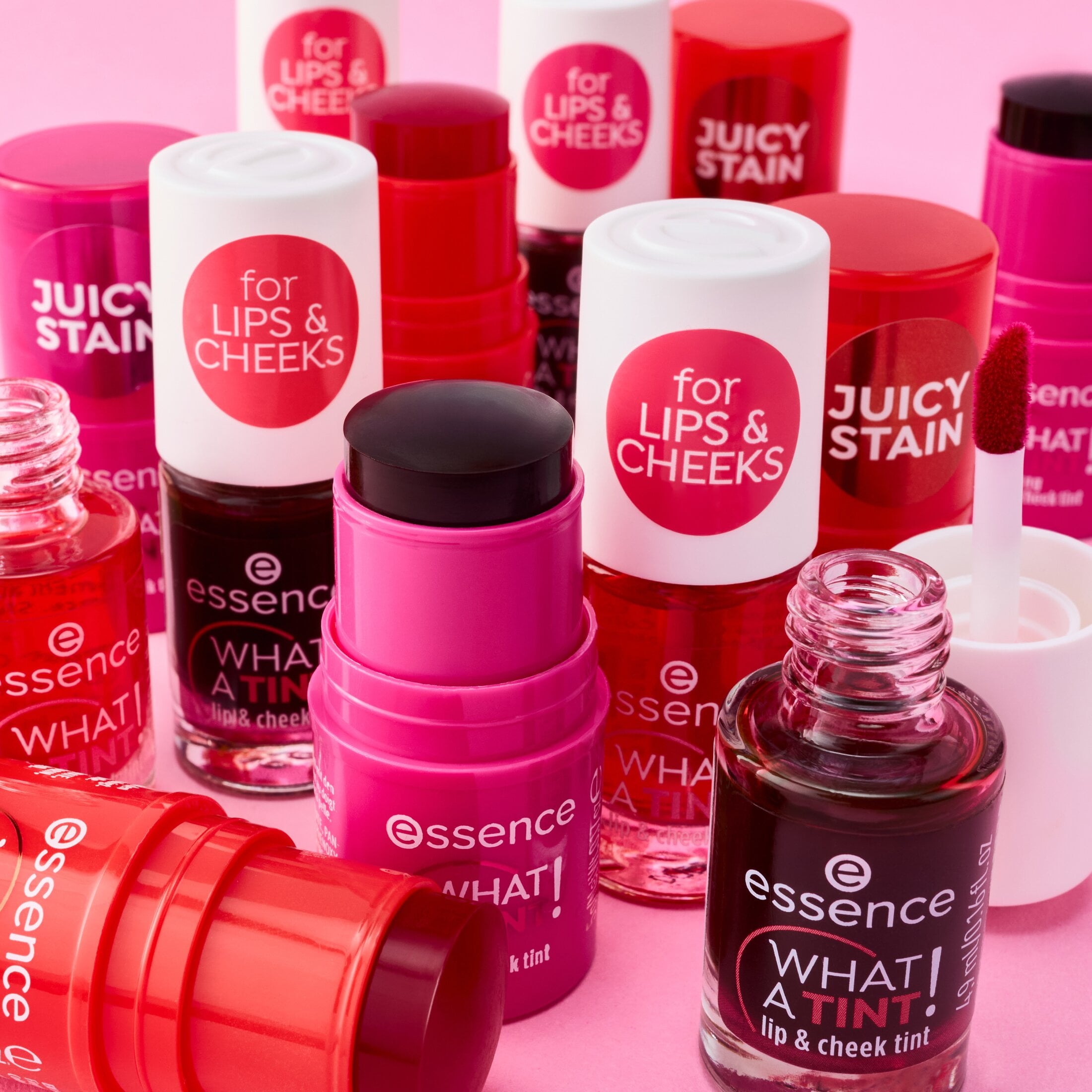 What a Tint! Staining Lip &amp; Cheek Jelly Tint, 10 Raspberry Vibes