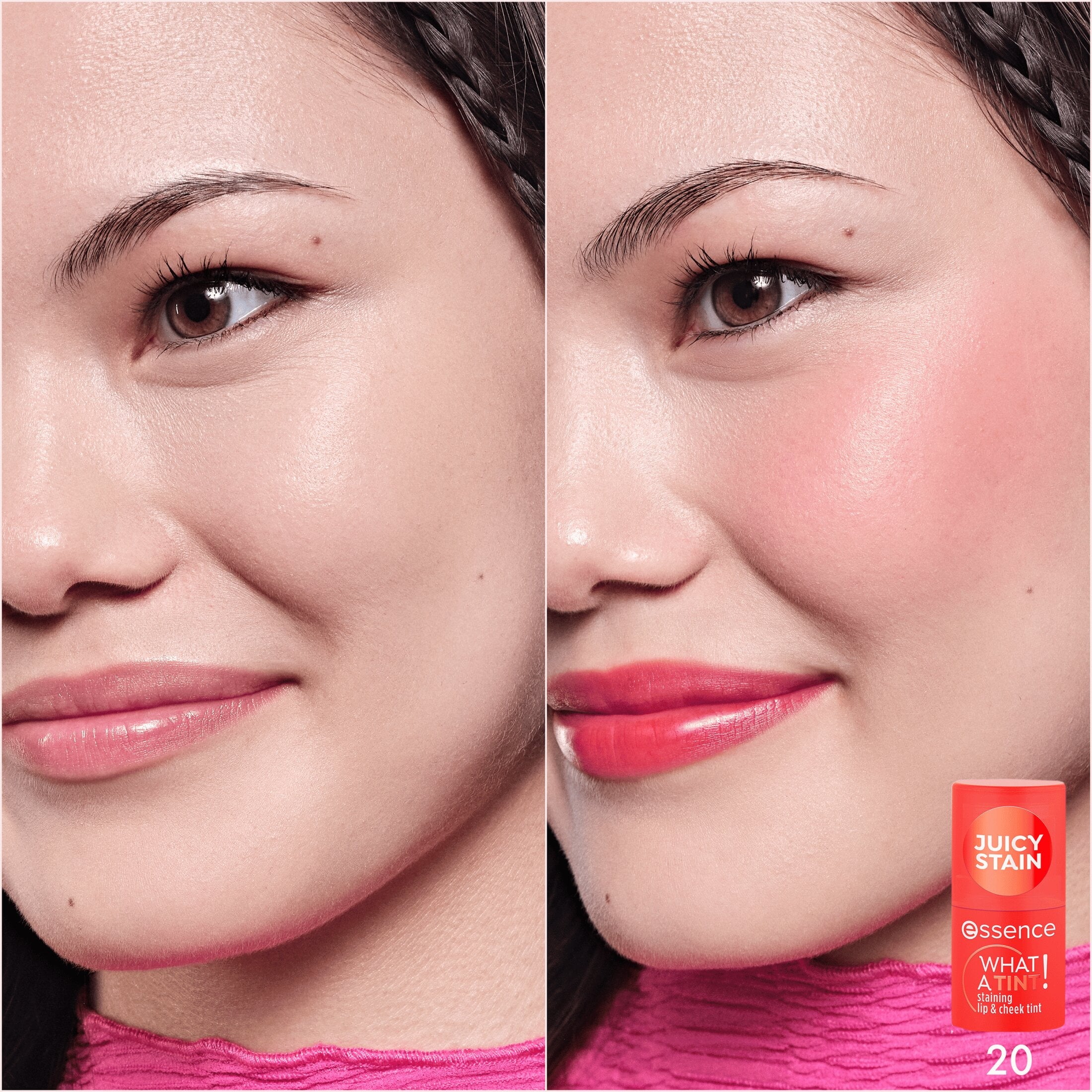 What a Tint! Staining Lip &amp; Cheek Jelly Tint, 10 Raspberry Vibes