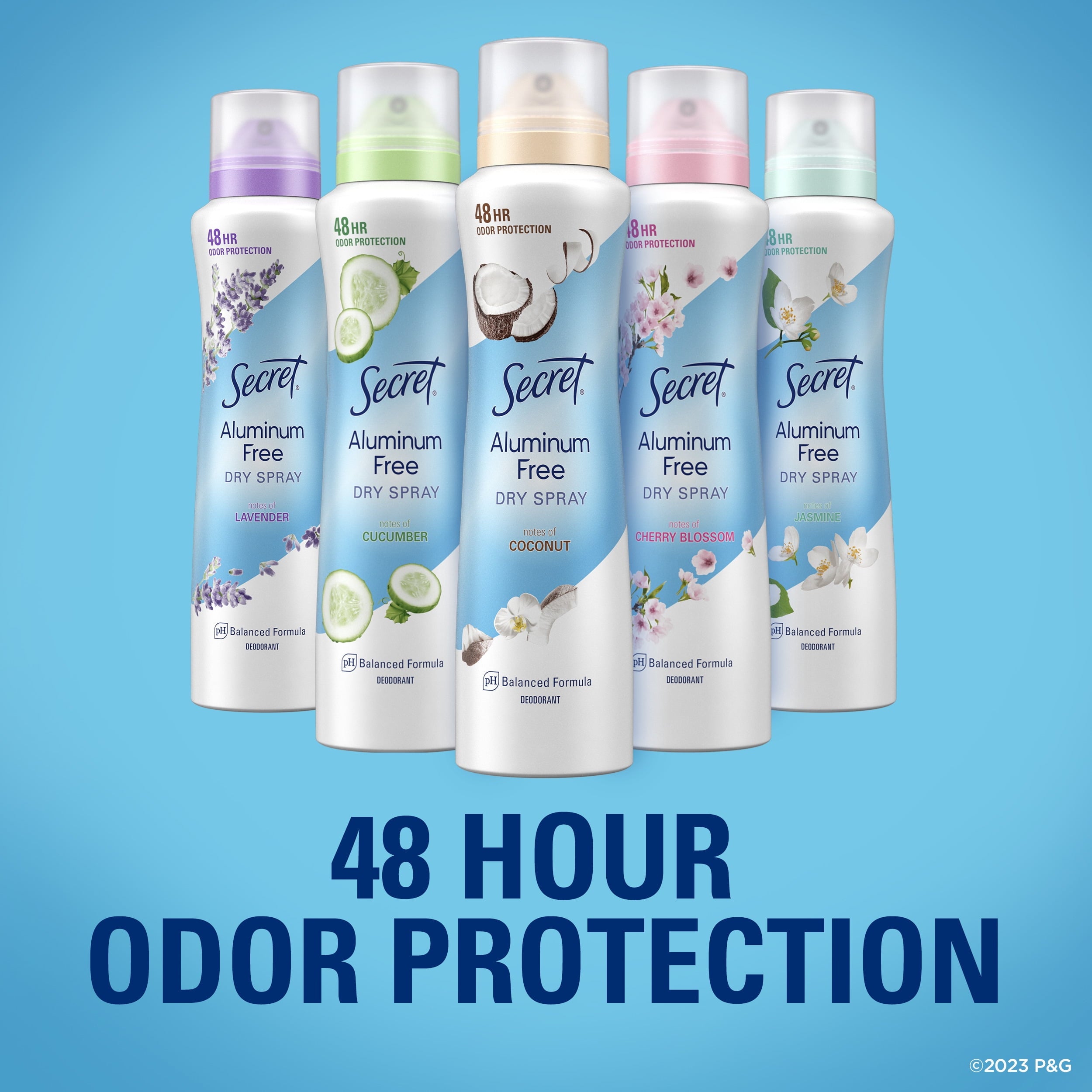 Dry Spray Aluminum Free Deodorant for Women, Midnight Jasmine, 4.1oz, Pack of 2